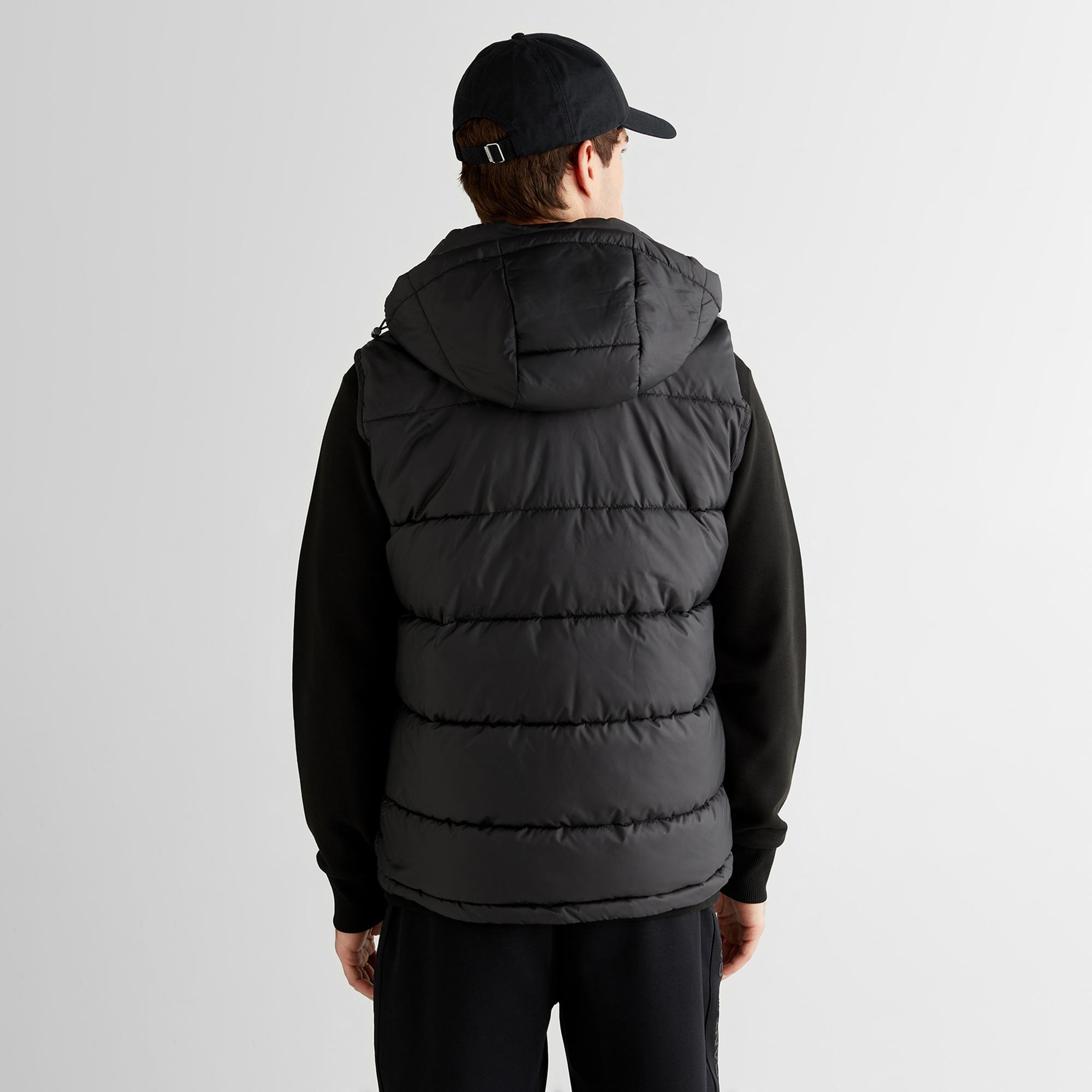 GANT Erkek Siyah Regular Fit Fermuarlı Yelek