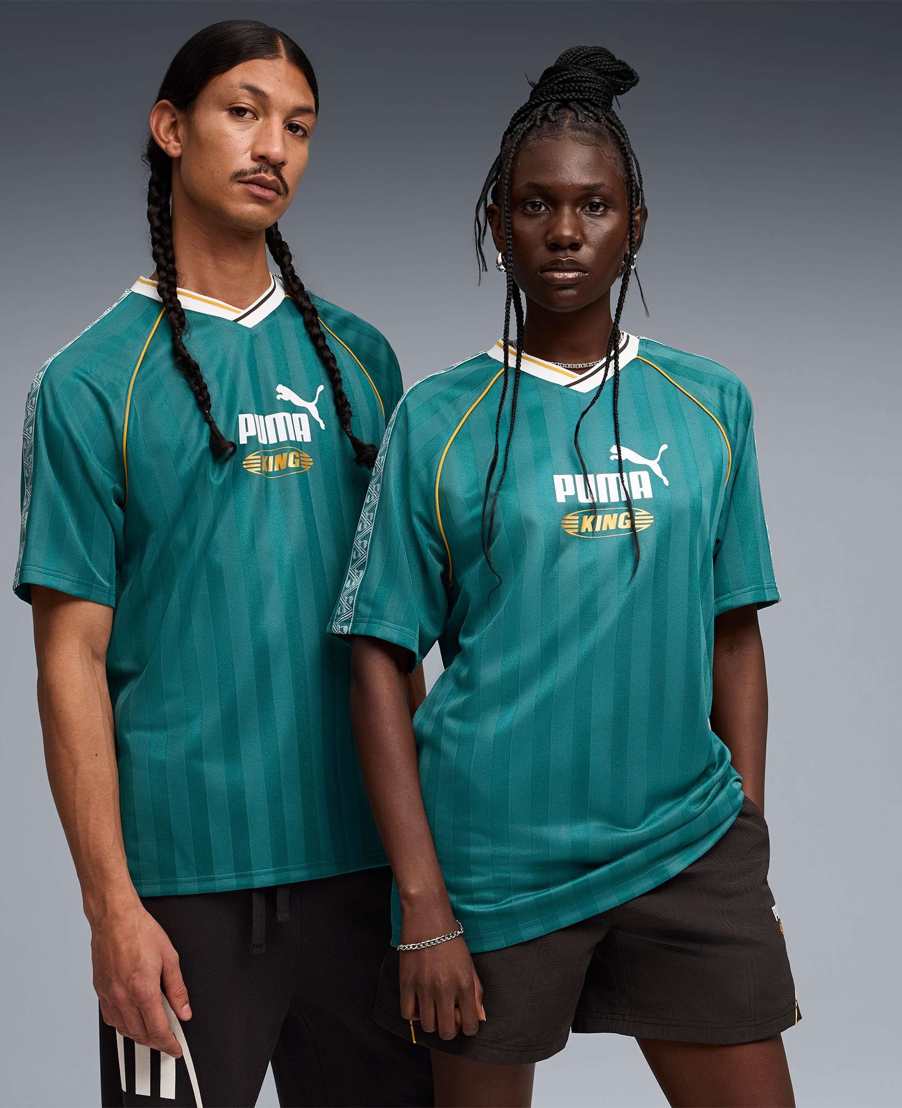 Puma King Relaxed Football Erkek Yeşil Forma