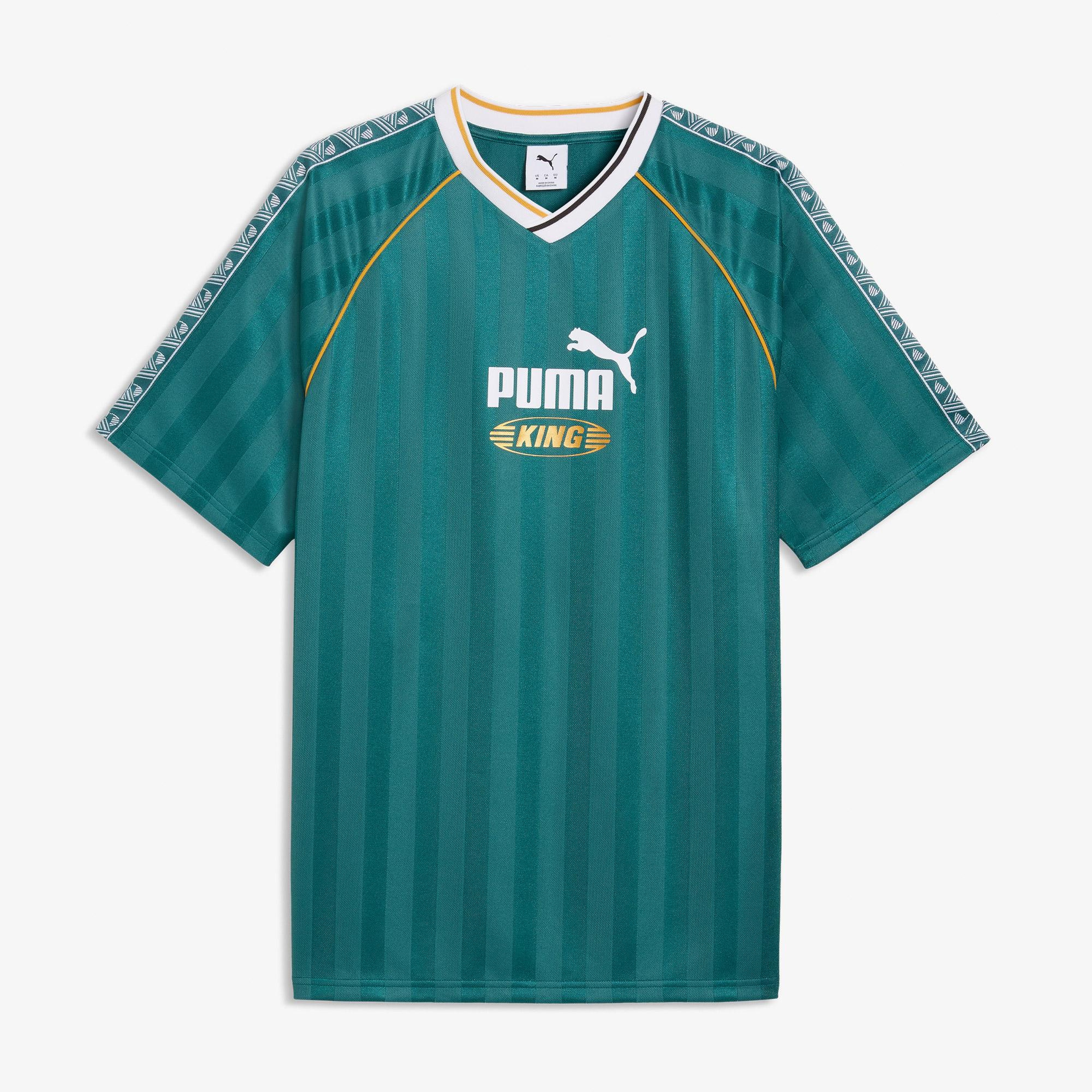Puma King Relaxed Football Erkek Yeşil Forma