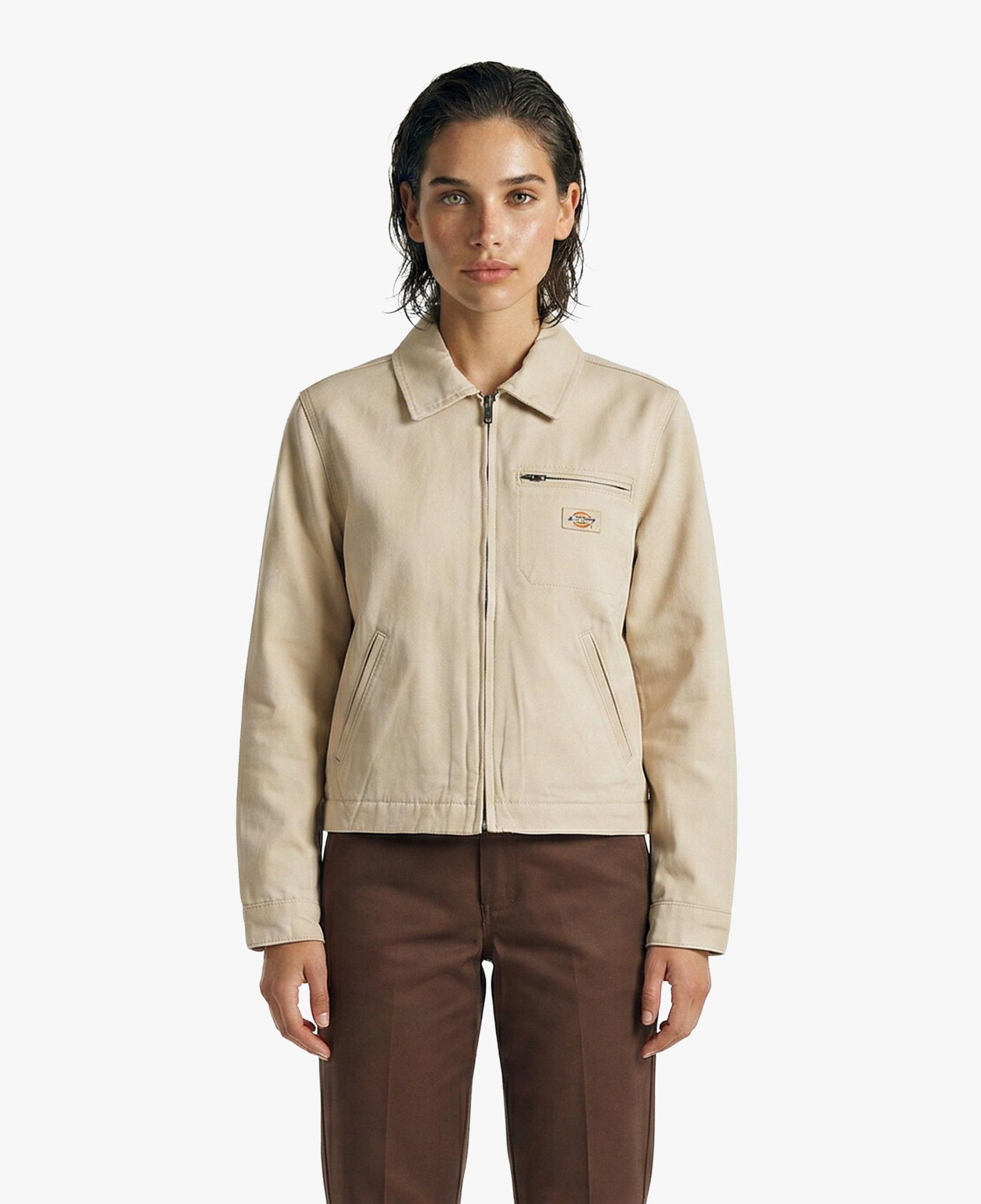 Dickies Unlined Canvas Painter Kadın Bej Ceket