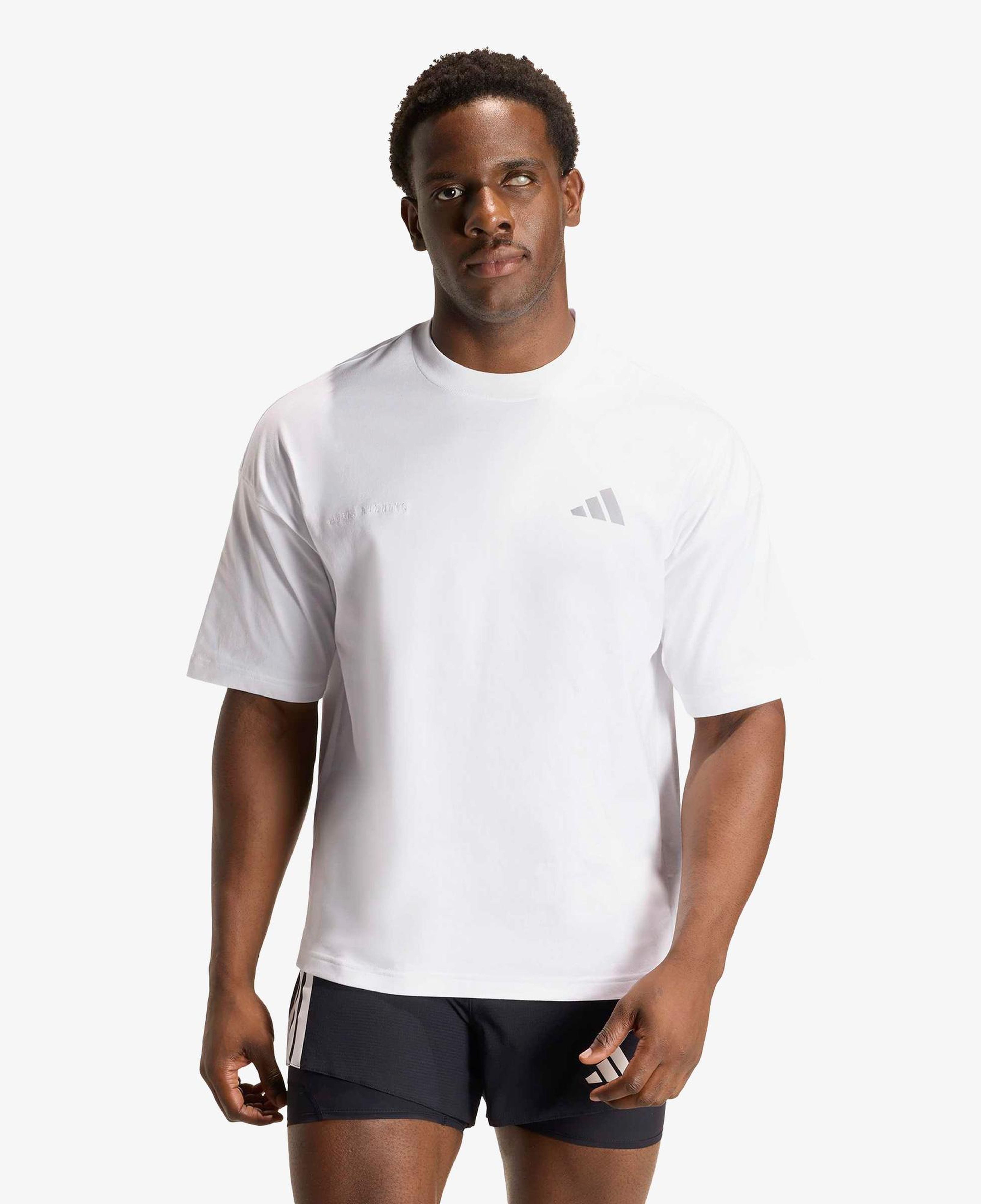 adidas Adi365 Cheering Erkek Beyaz Koşu T-Shirt