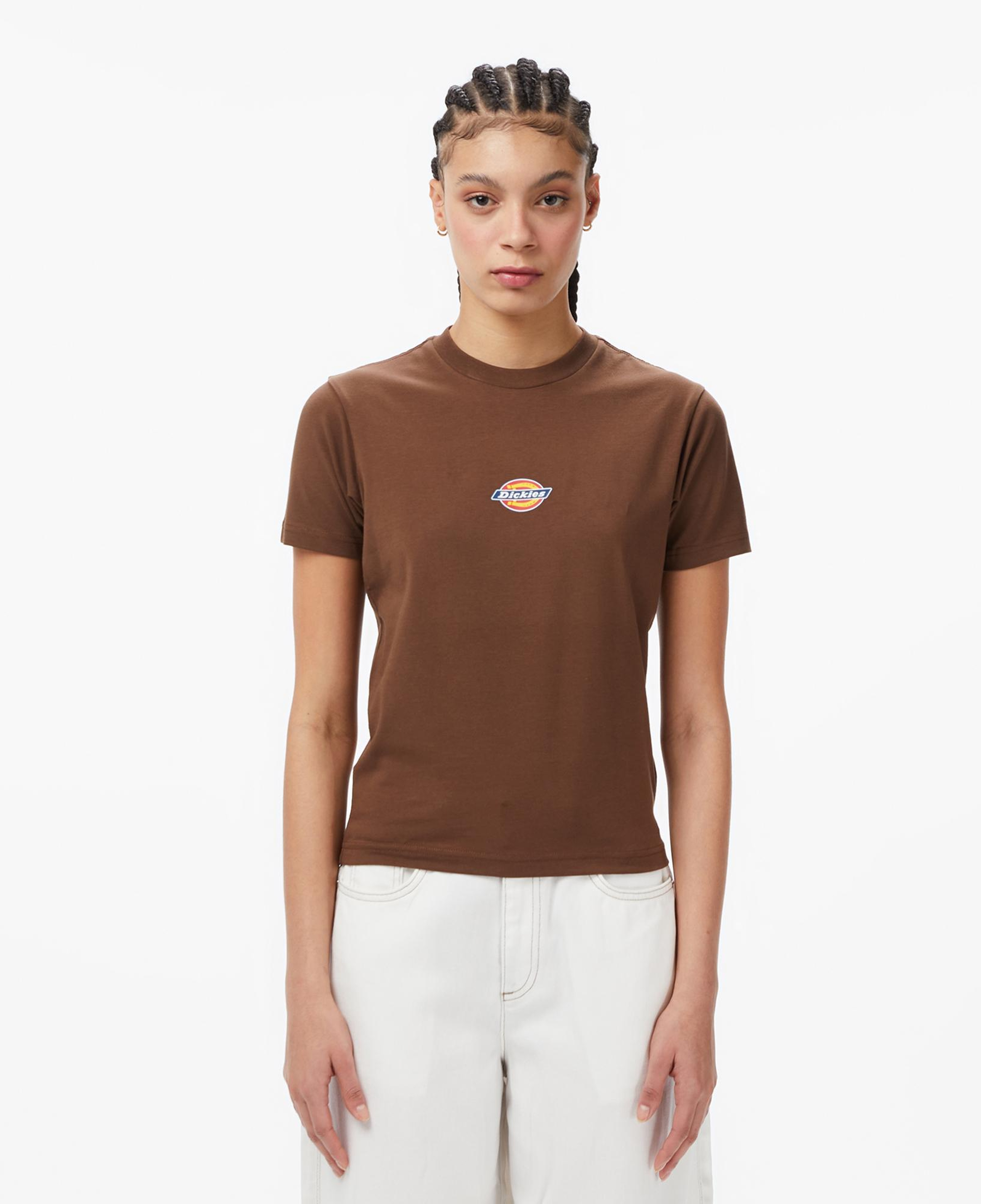 Dickies Maple Valley Reg Kadın Kahverengi T-Shirt