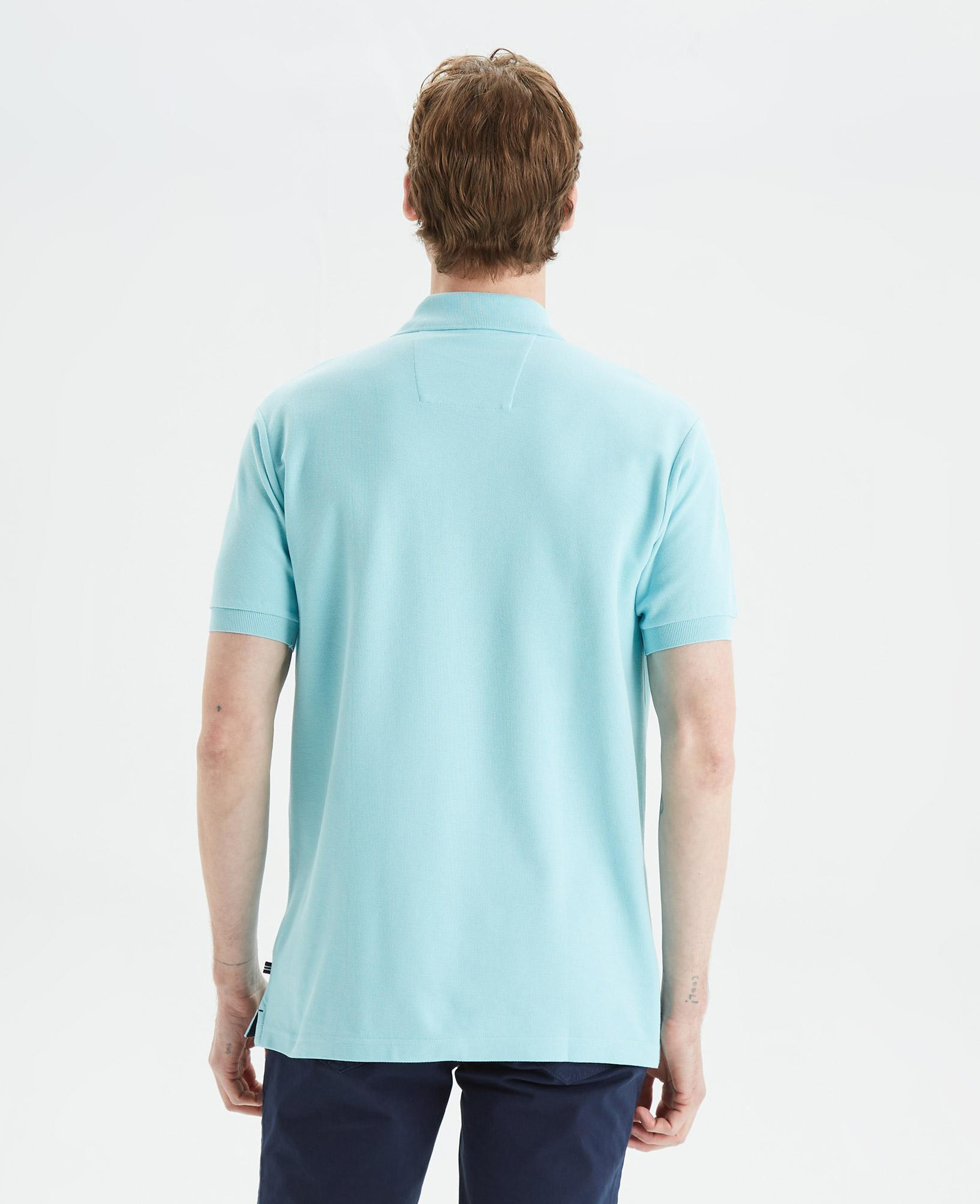Nautica Erkek Mavi Classic Fit Polo Yaka T-Shirt
