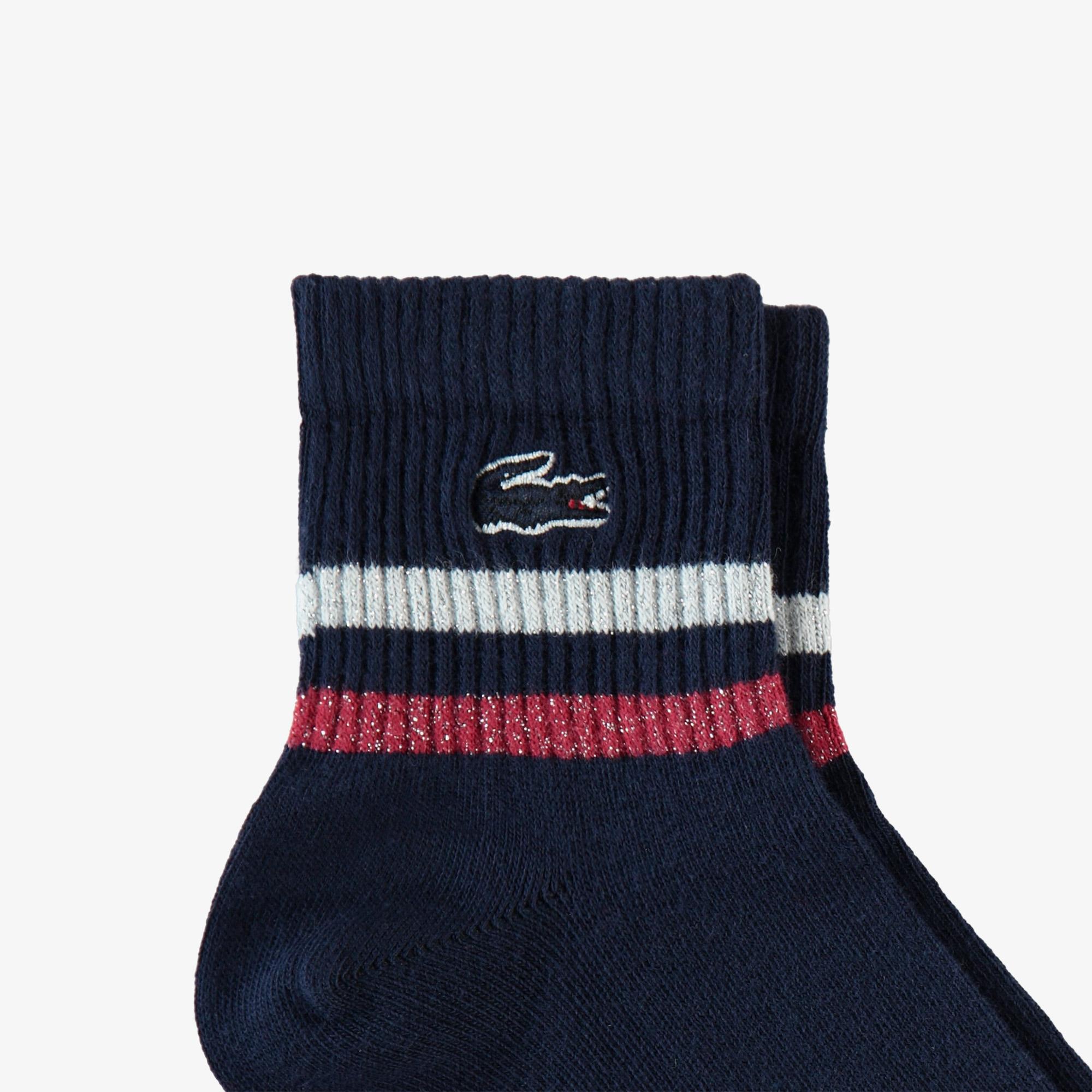 Lacoste Unisex Lacivert Çorap