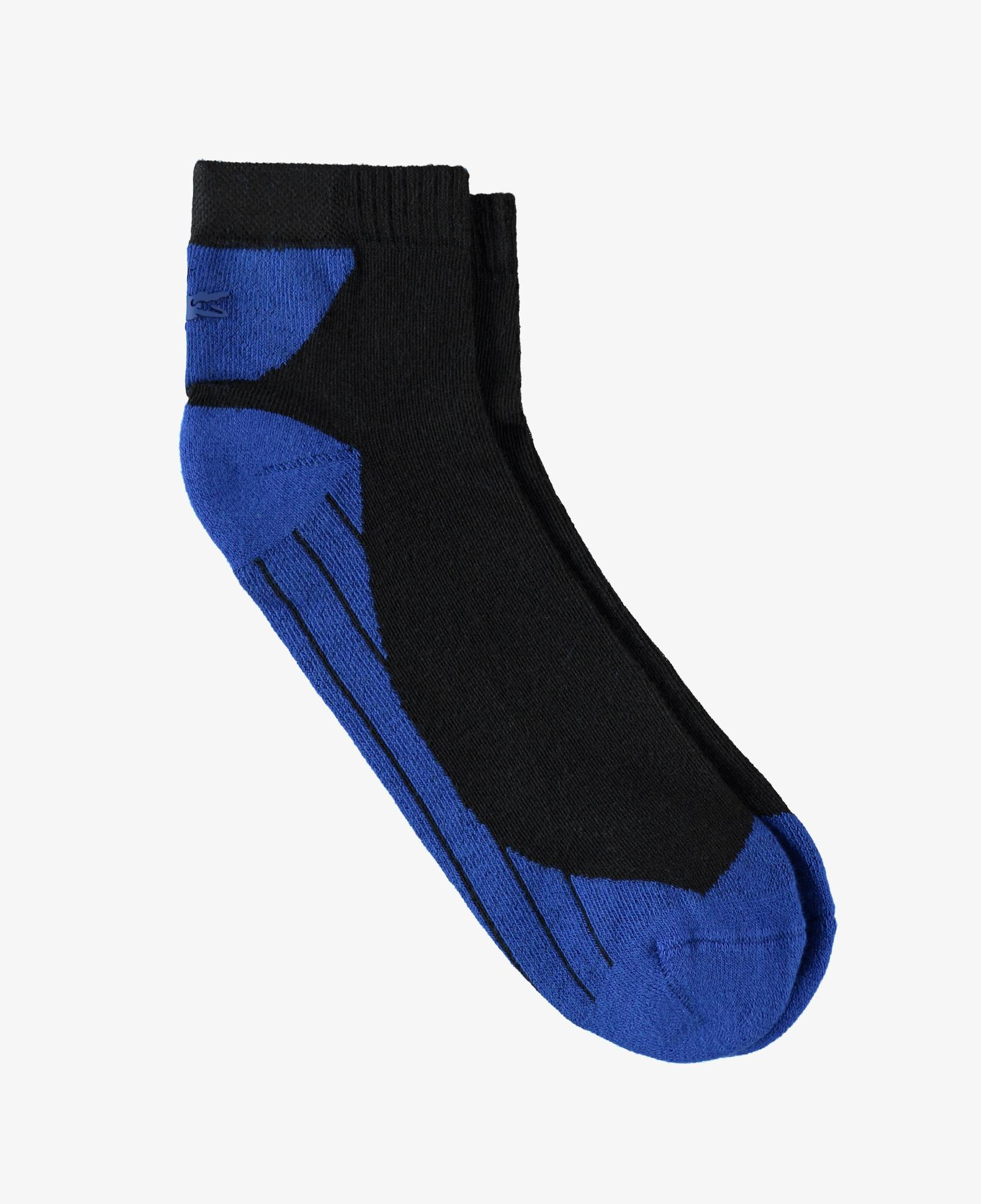 Lacoste Unisex Renk Bloklu Mavi Çorap