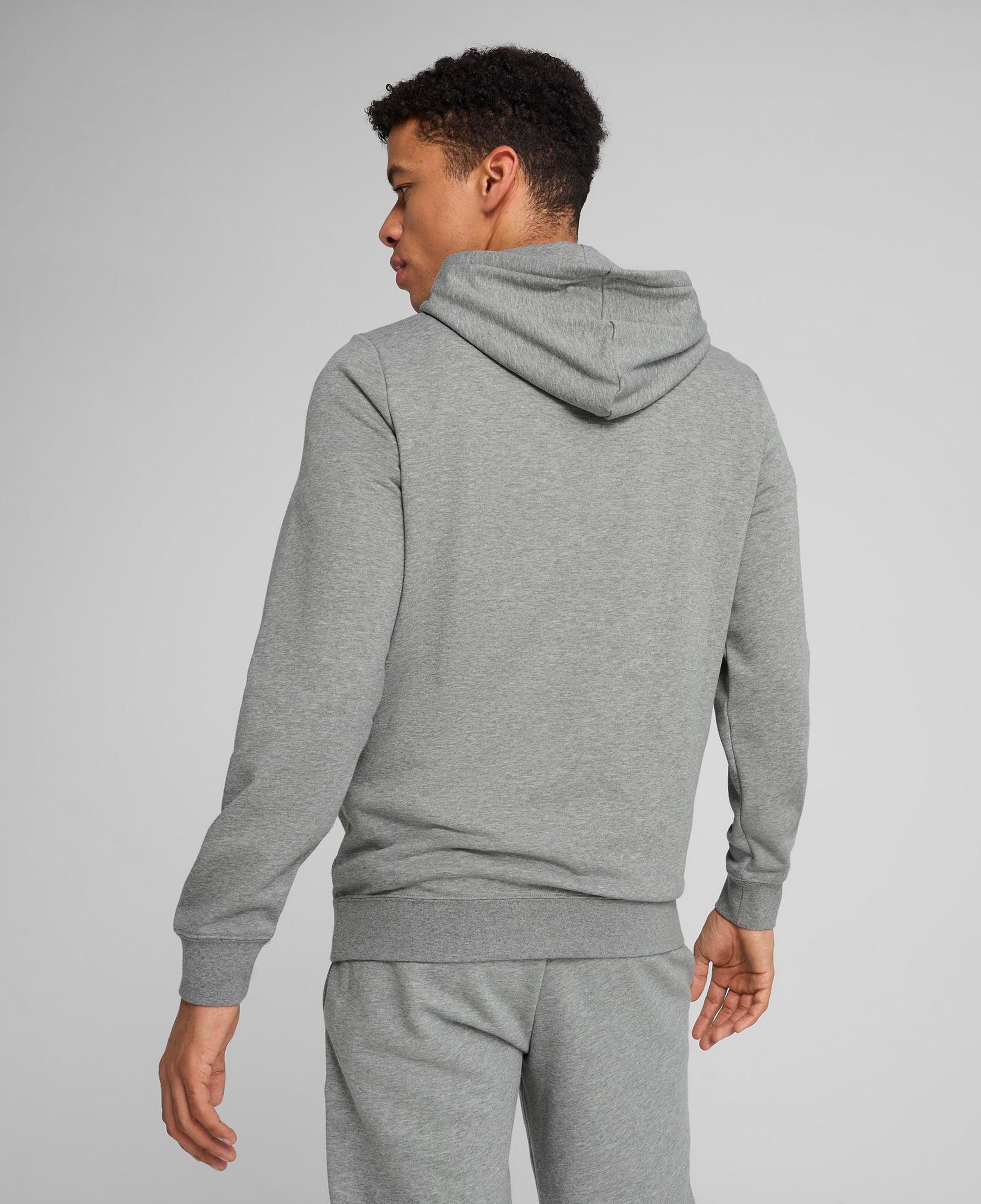 Puma Essential No. 1 Logo  Erkek Gri Sweatshirt