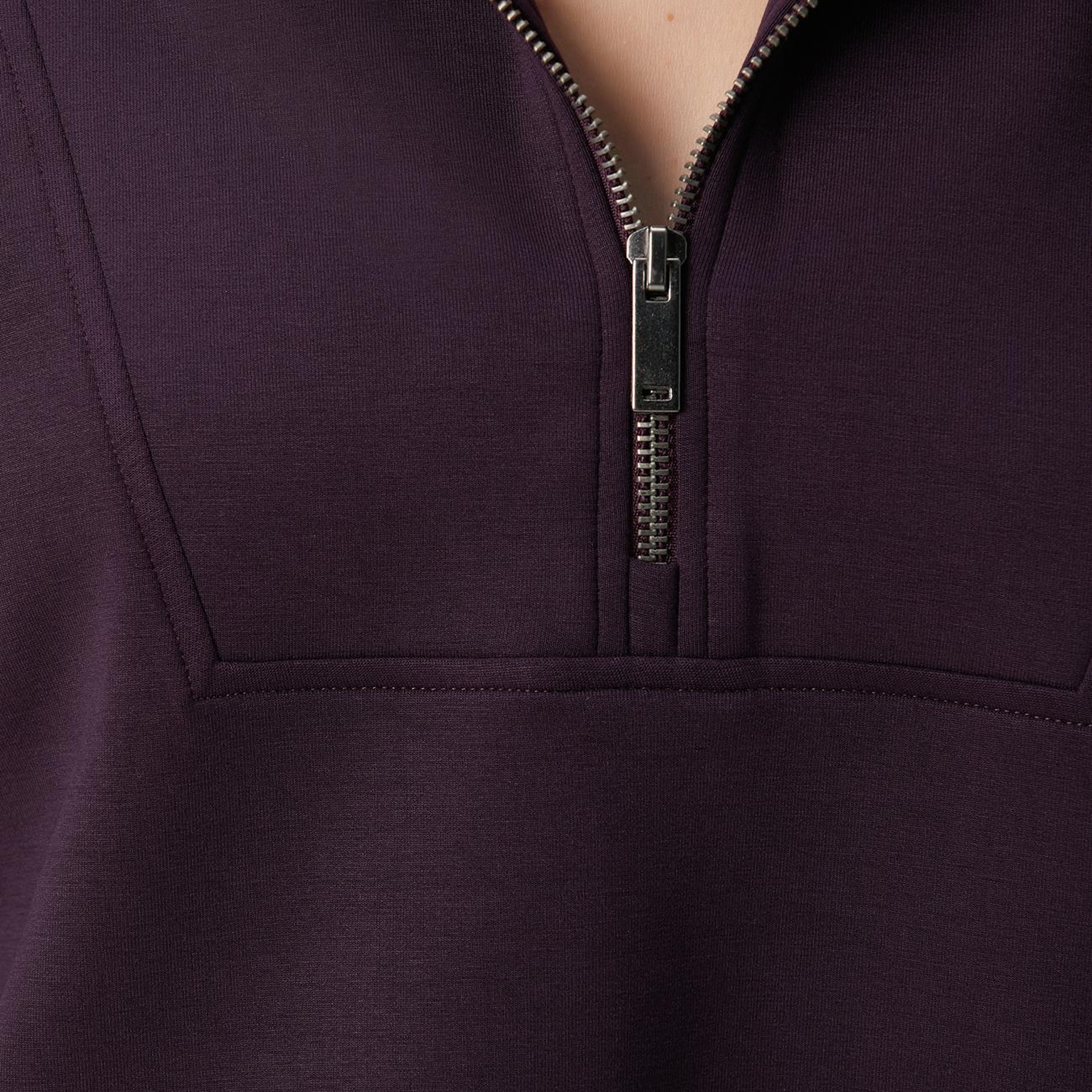 Network Kadın Mor Modal Karışımlı Sweatshirt