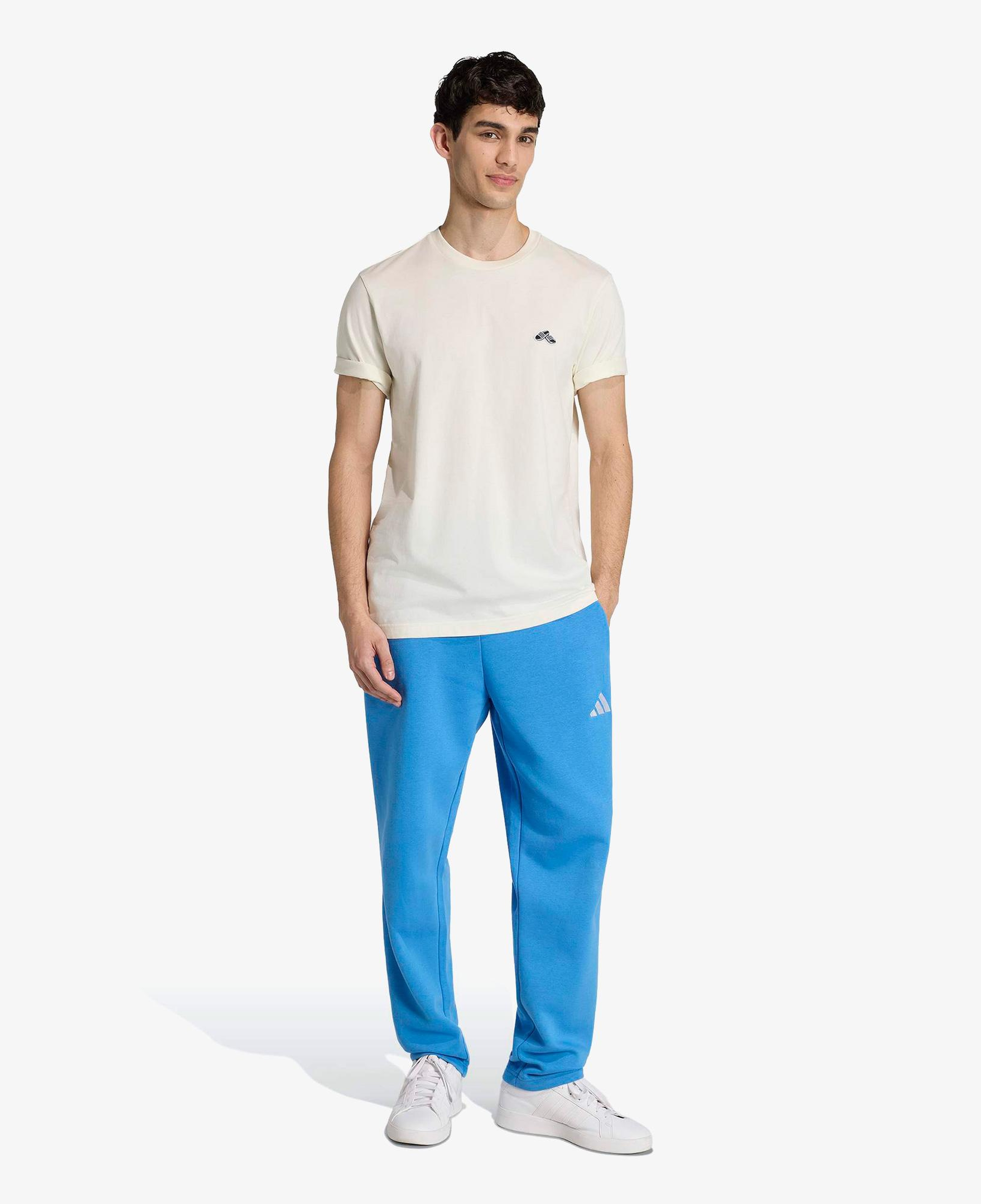 adidas Slide Erkek Beyaz T-Shirt