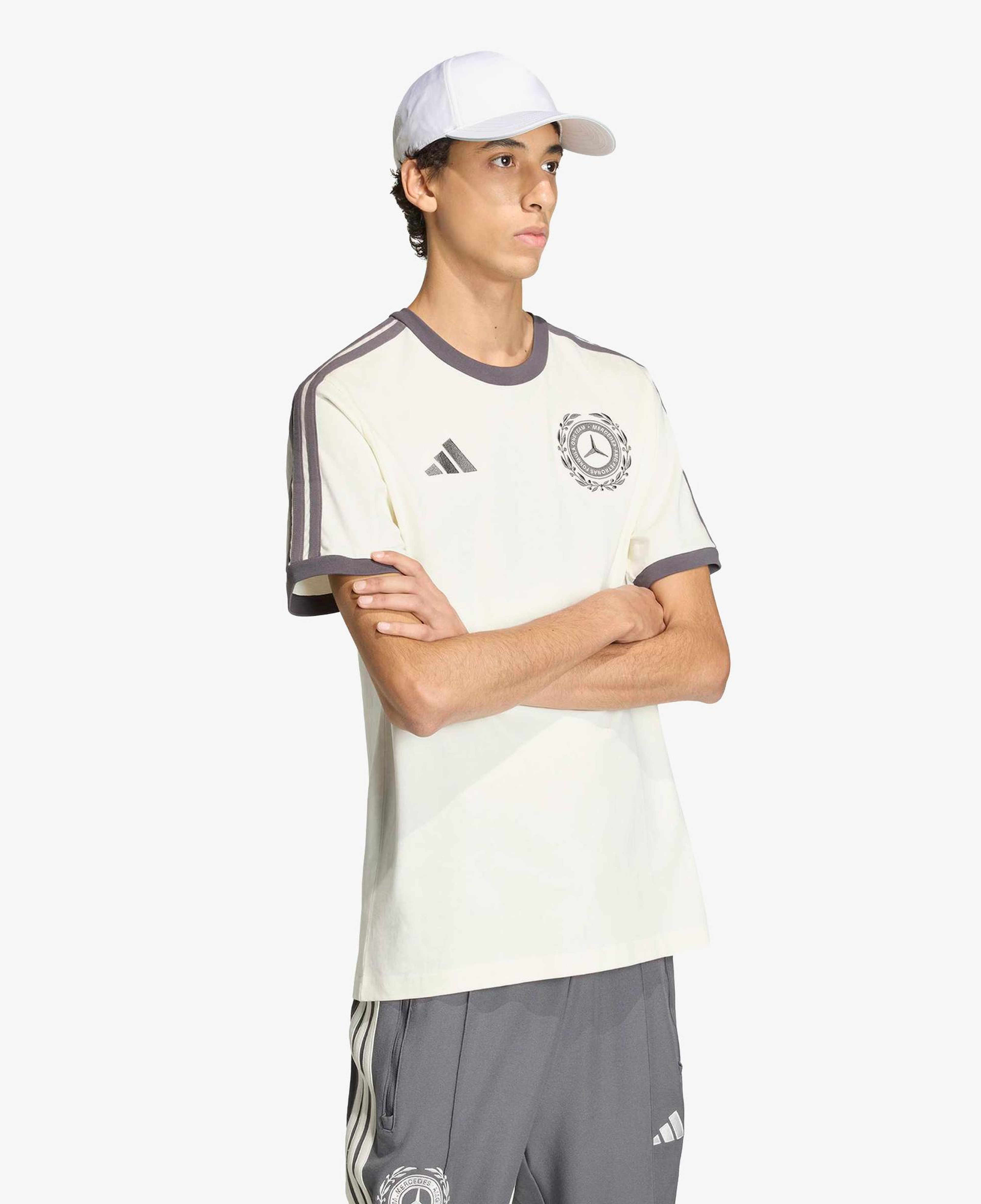 adidas Mercedes Amg Petronnas Erkek Beyaz T-Shirt