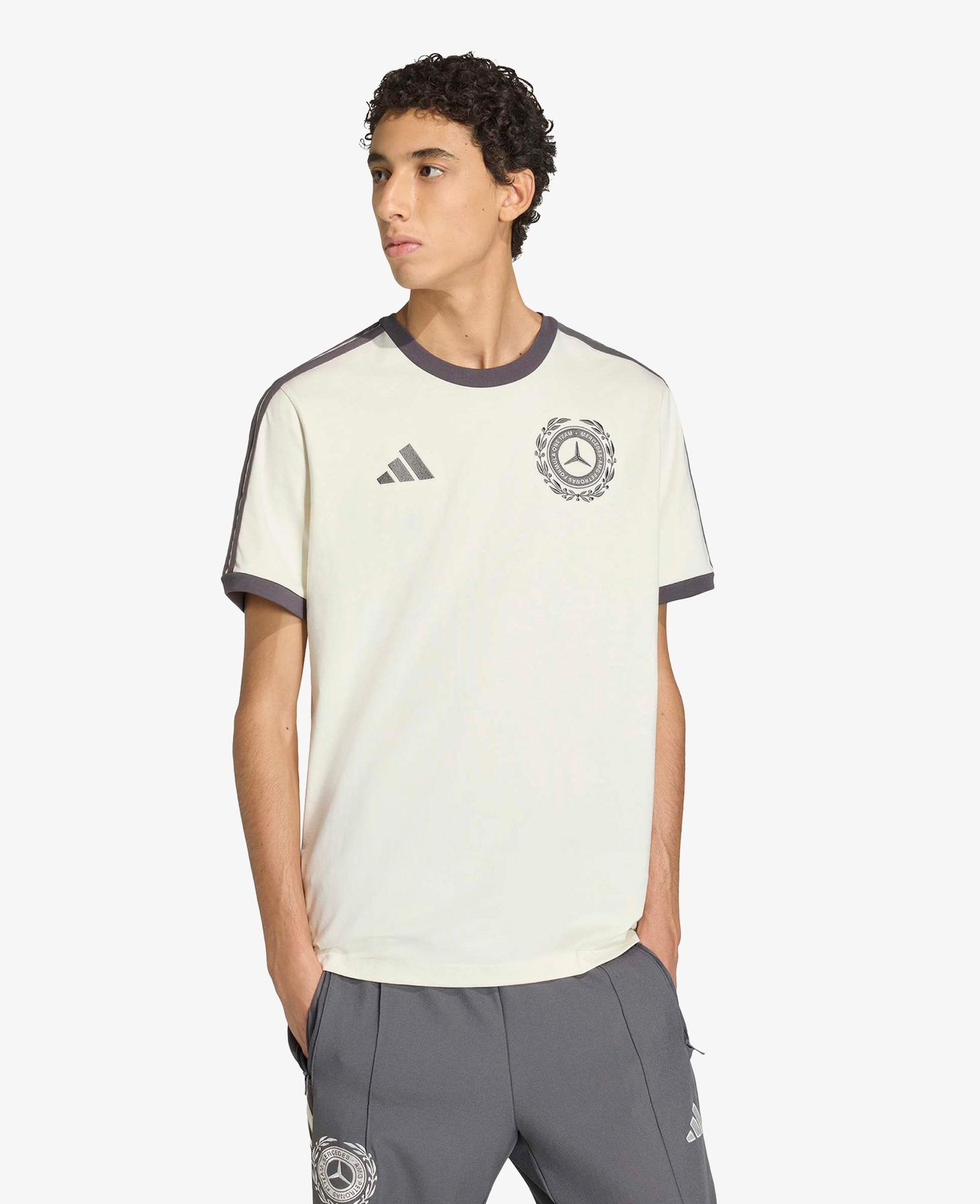 adidas Mercedes Amg Petronnas Erkek Beyaz T-Shirt