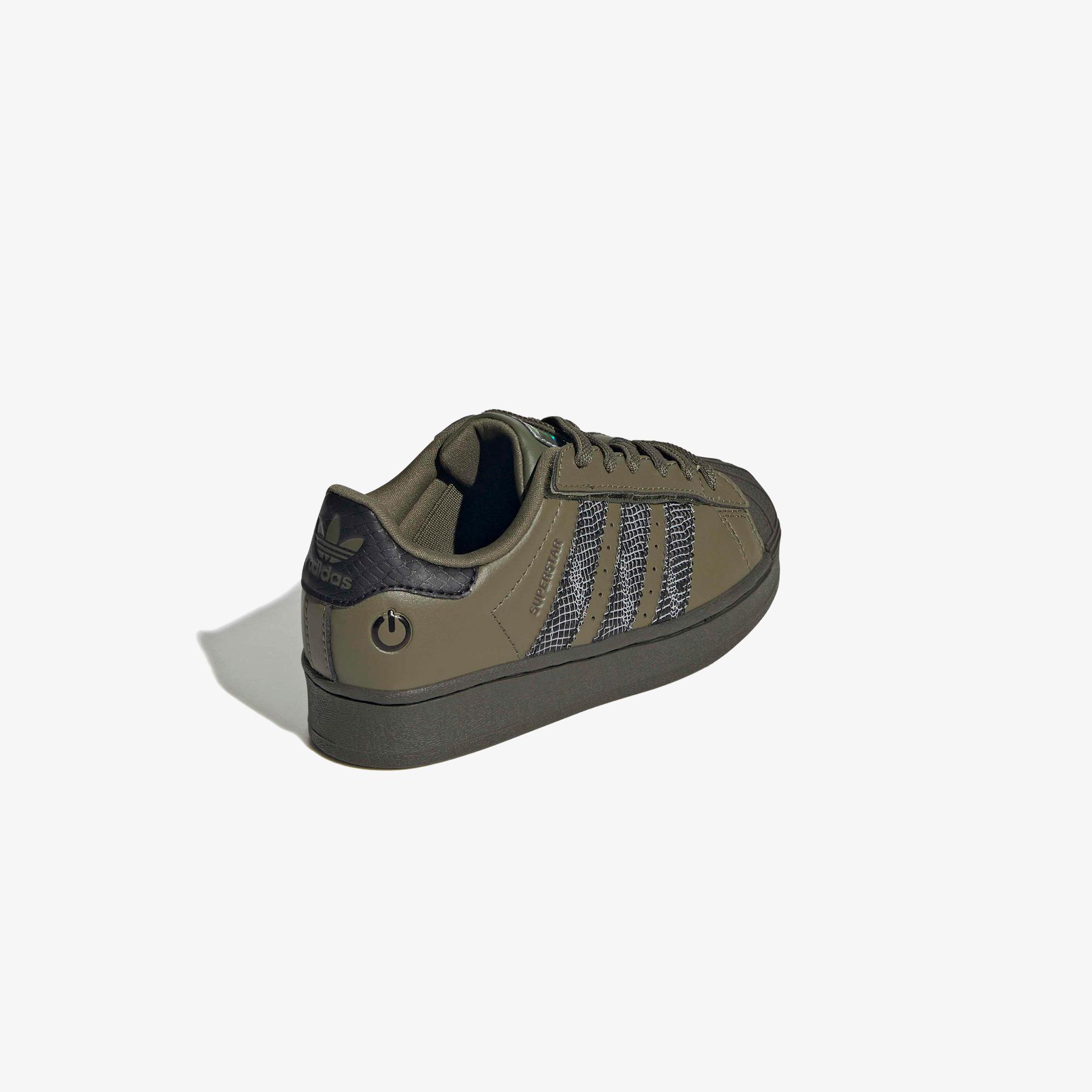 adidas Superstar Led Lights Comfort El Çocuk Yeşil Spor Ayakkabı