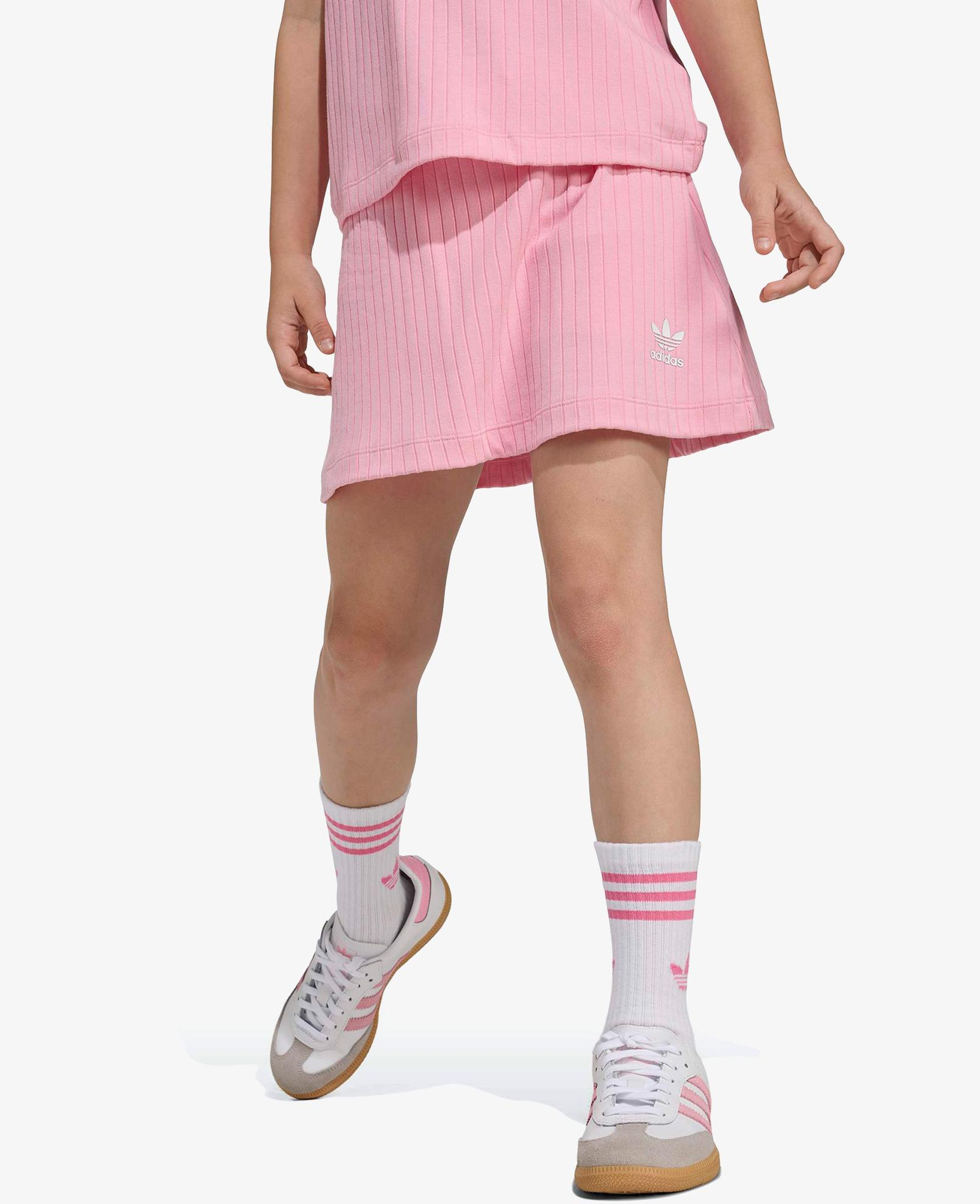 adidas Skort Tee Set Çocuk Pembe Şort Takımı