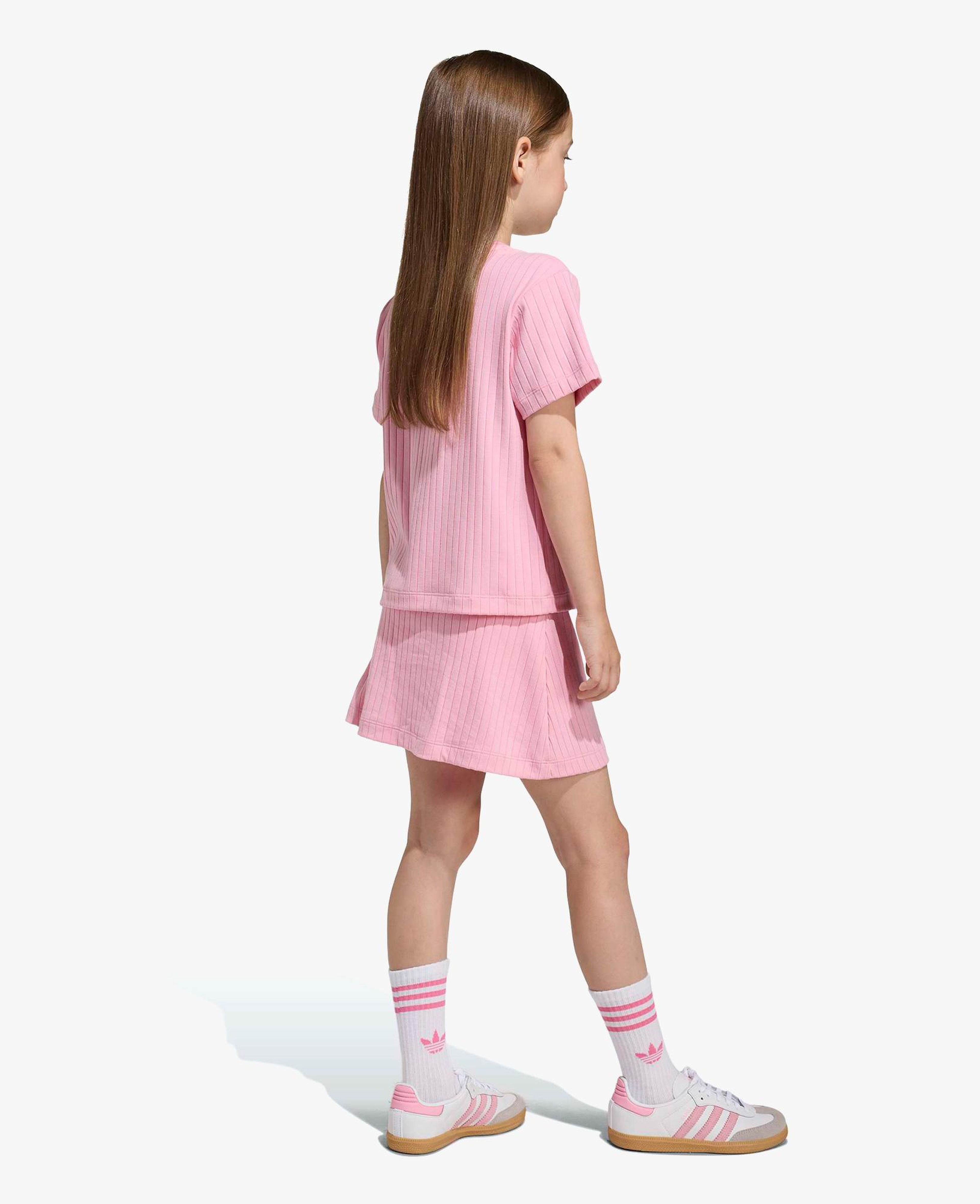 adidas Skort Tee Set Çocuk Pembe Şort Takımı