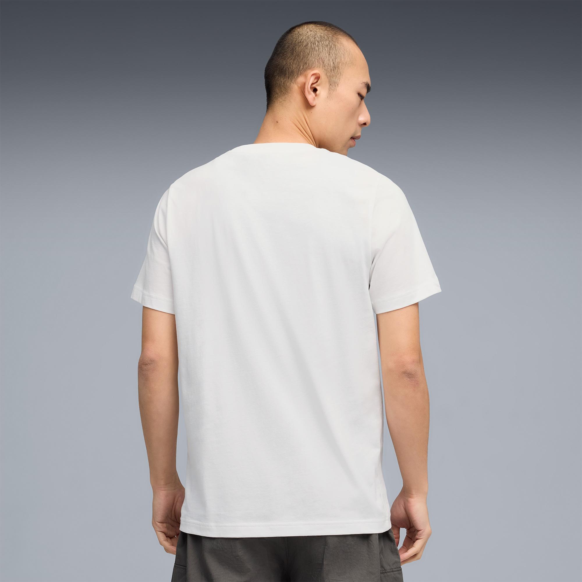Puma Graphic Erkek Beyaz T-Shirt