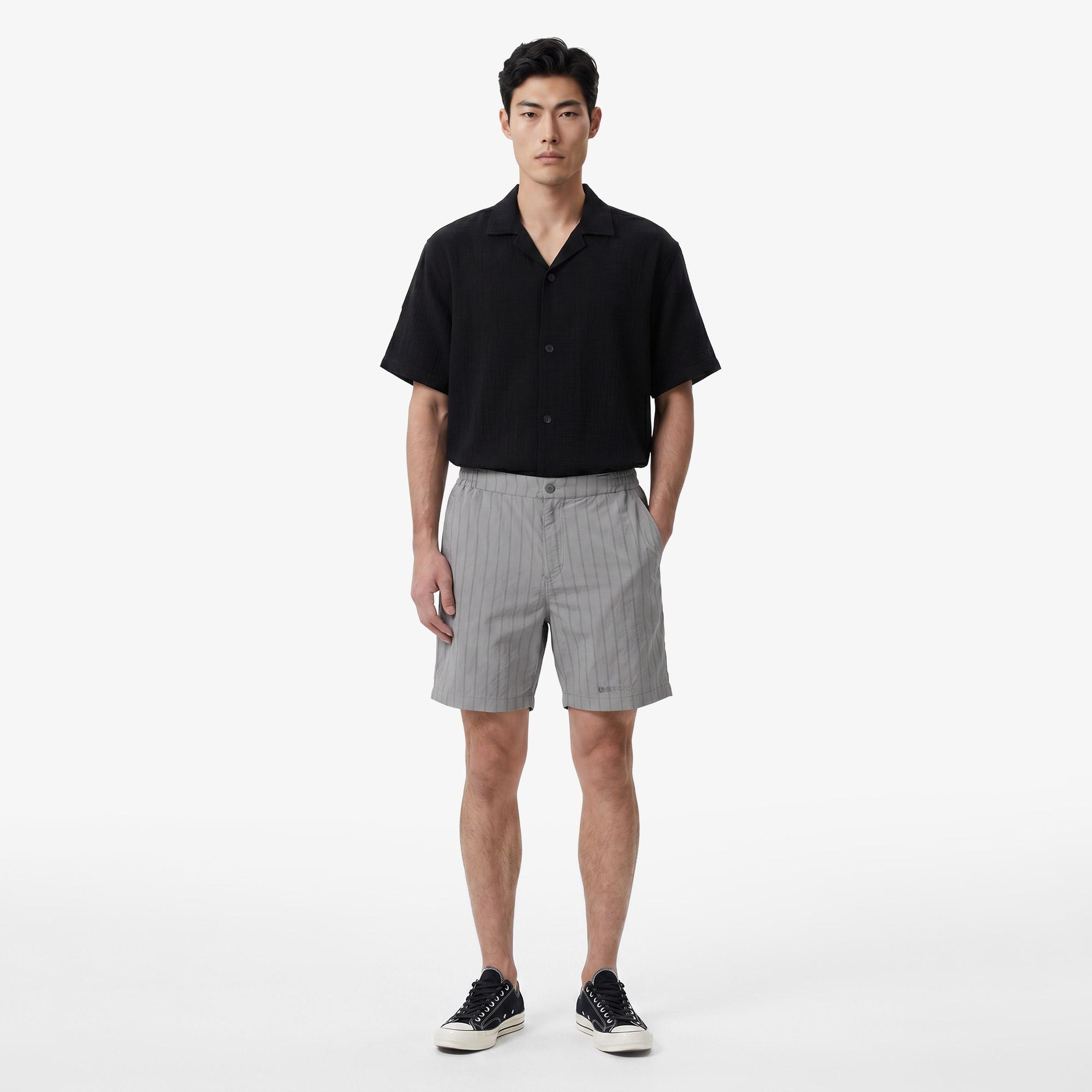 UNITED4 Regular Fit Erkek Gri Şort