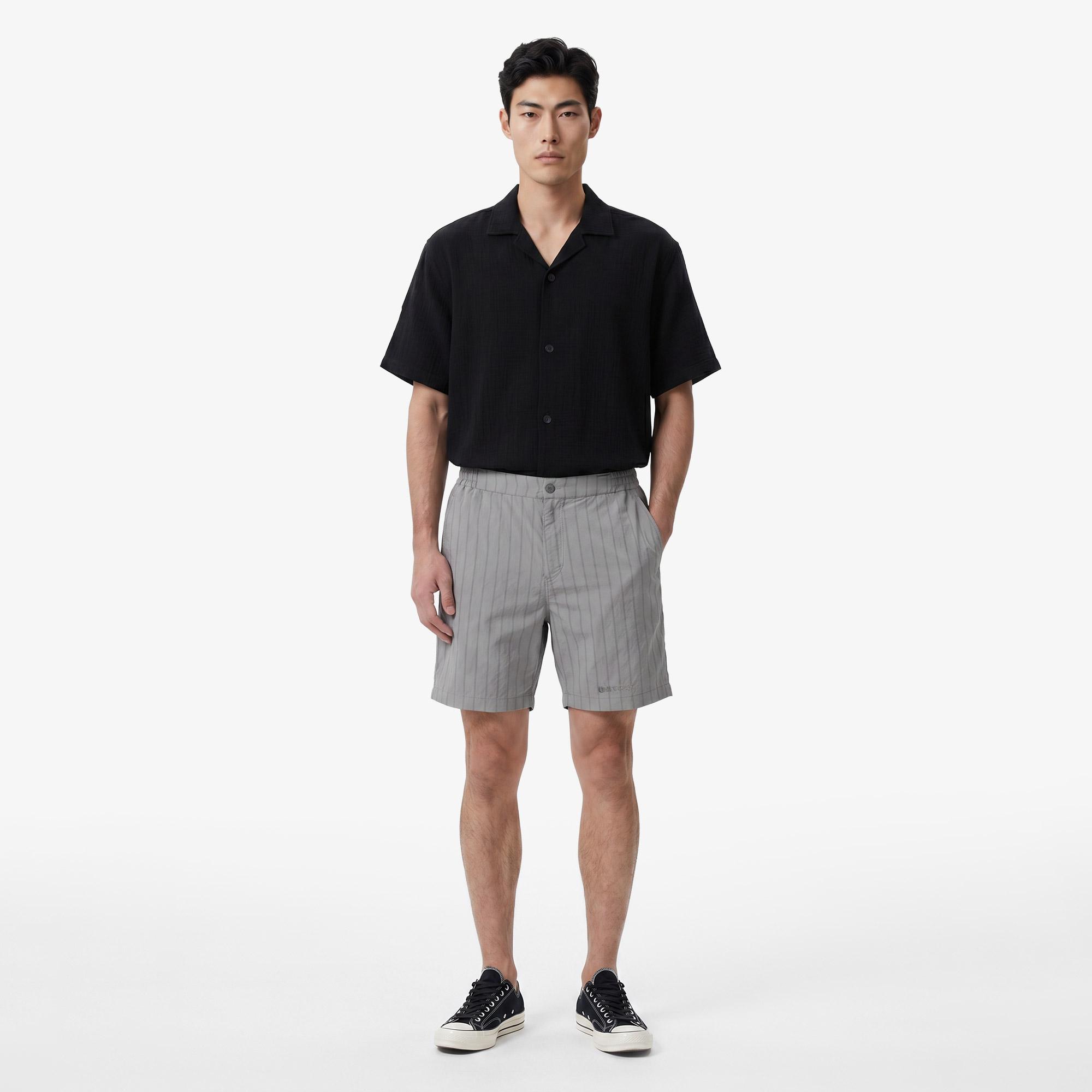 UNITED4 Regular Fit Erkek Gri Şort