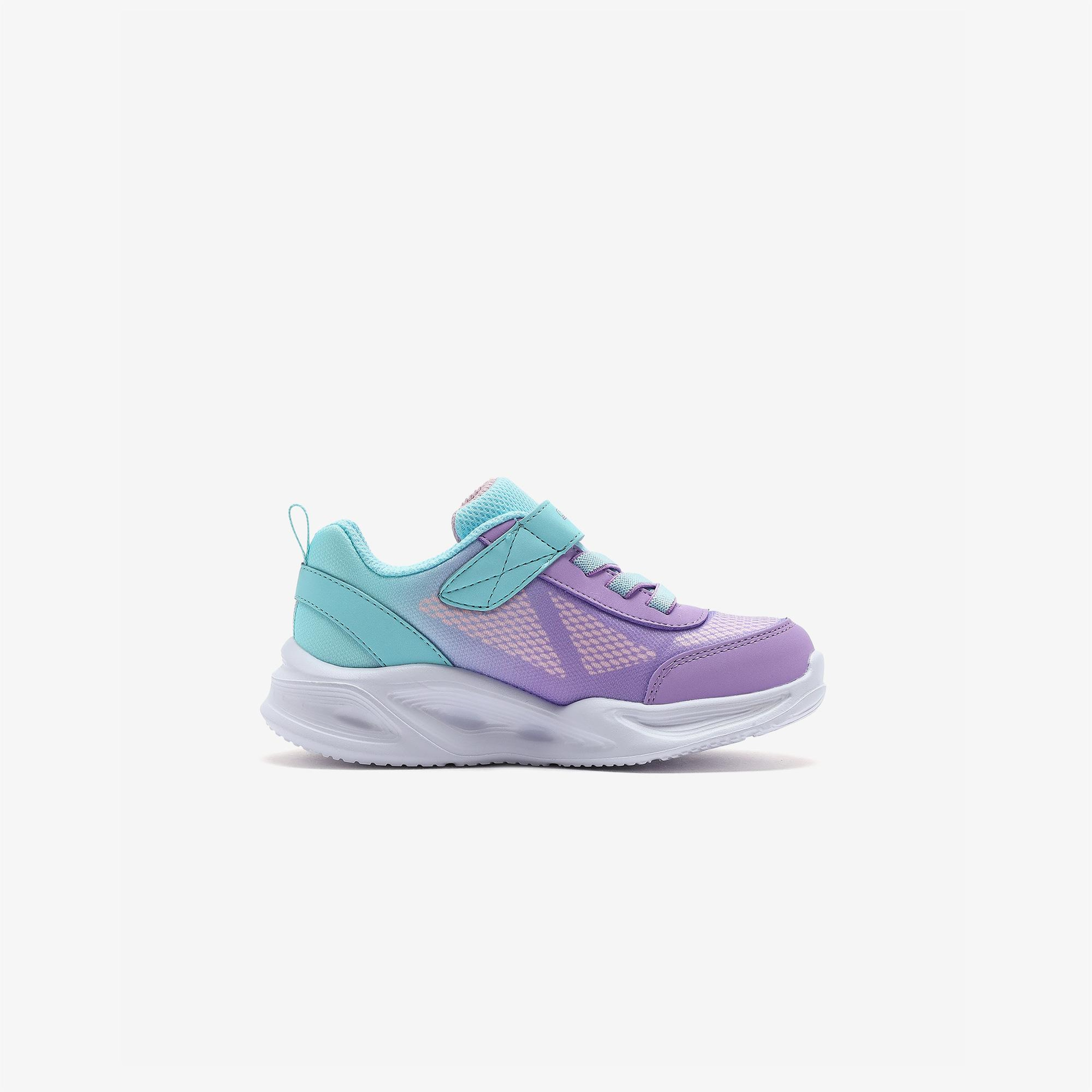 Skechers Sola Glow Ombre Deluxe Çocuk Mor Işıklı Spor Ayakkabı