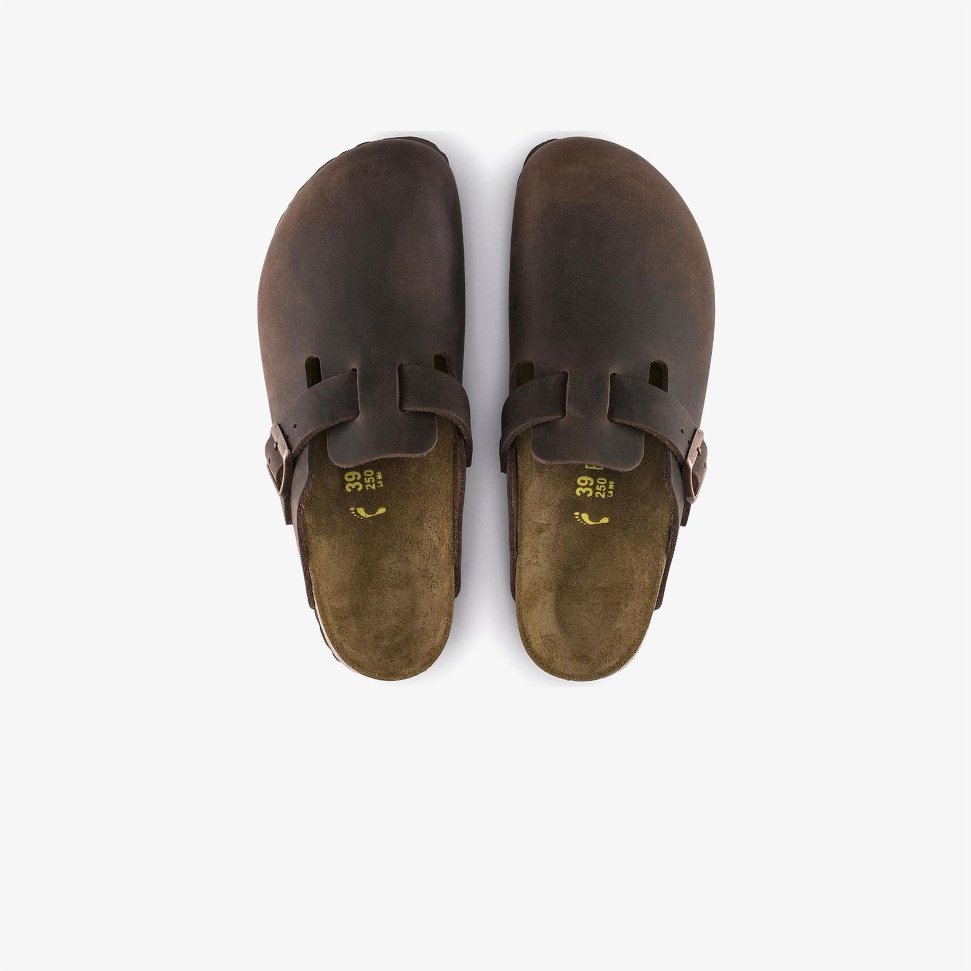 Birkenstock Nautral Leather Oiled Unisex Kahverengi Terlik
