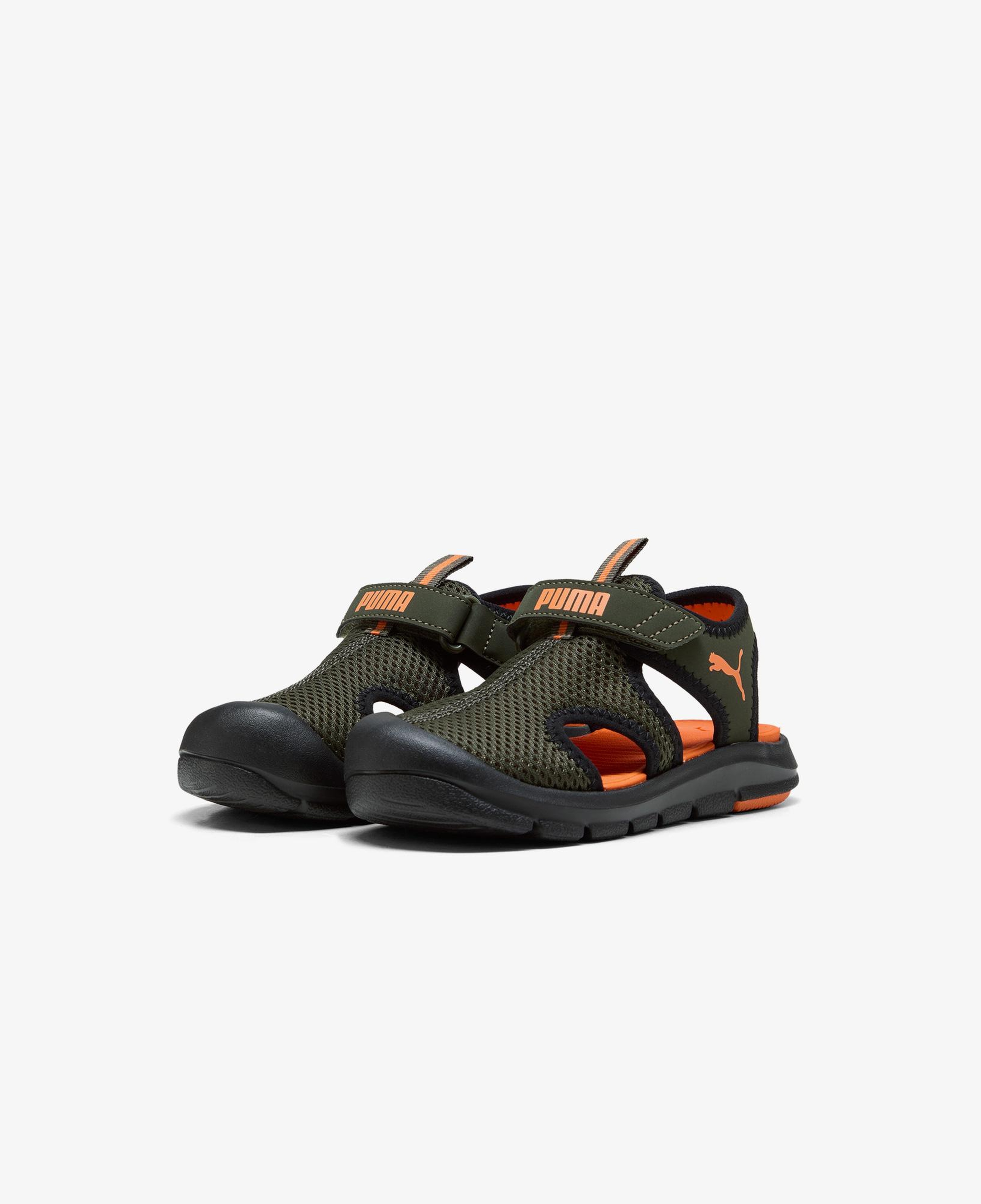 Puma Fun Racer Sandal Mesh V Çocuk Yeşil Sandalet