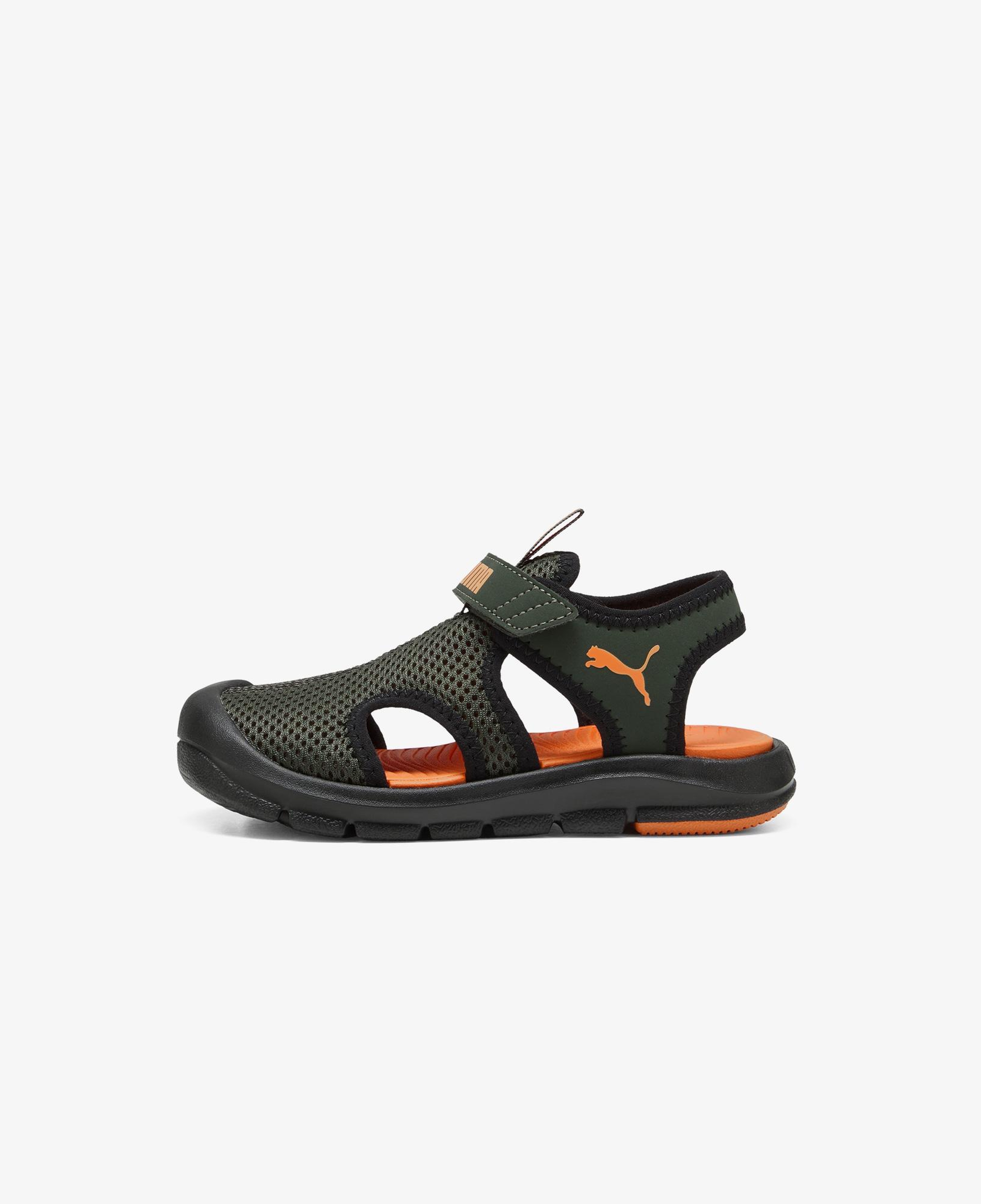 Puma Fun Racer Sandal Mesh V Çocuk Yeşil Sandalet