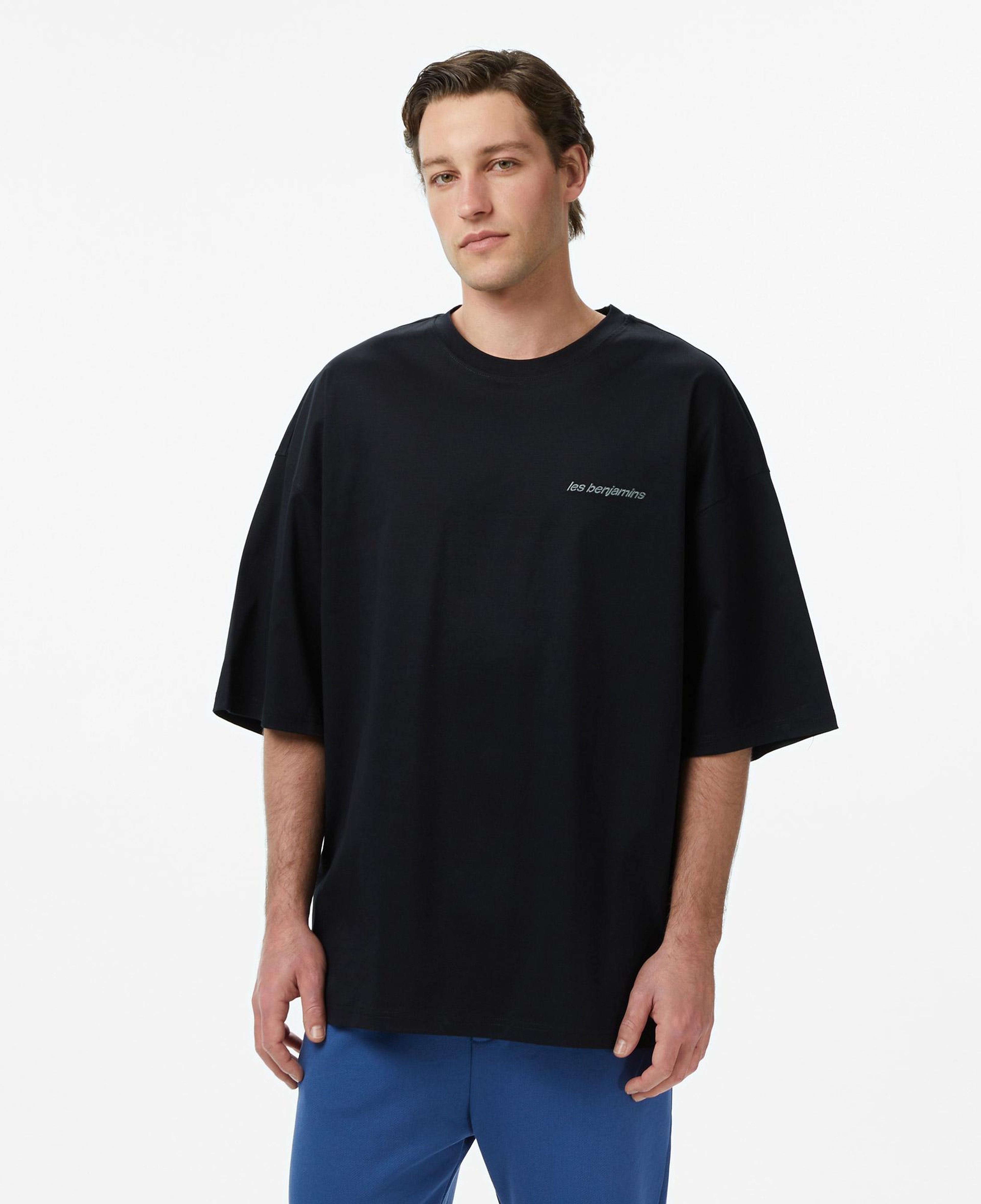 Les Benjamins Essentials 301 Erkek Siyah T-Shirt