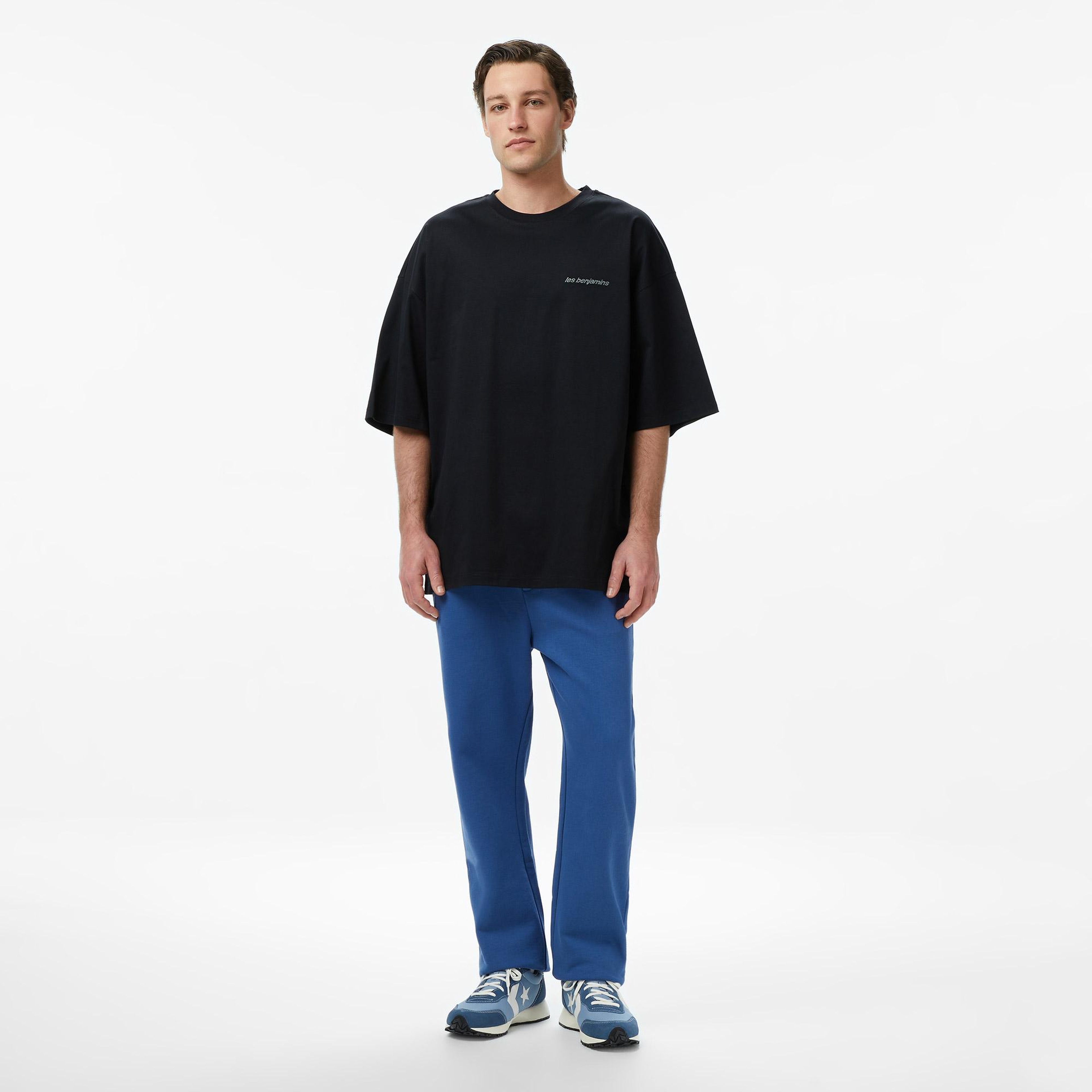 Les Benjamins Essentials 301 Erkek Siyah T-Shirt