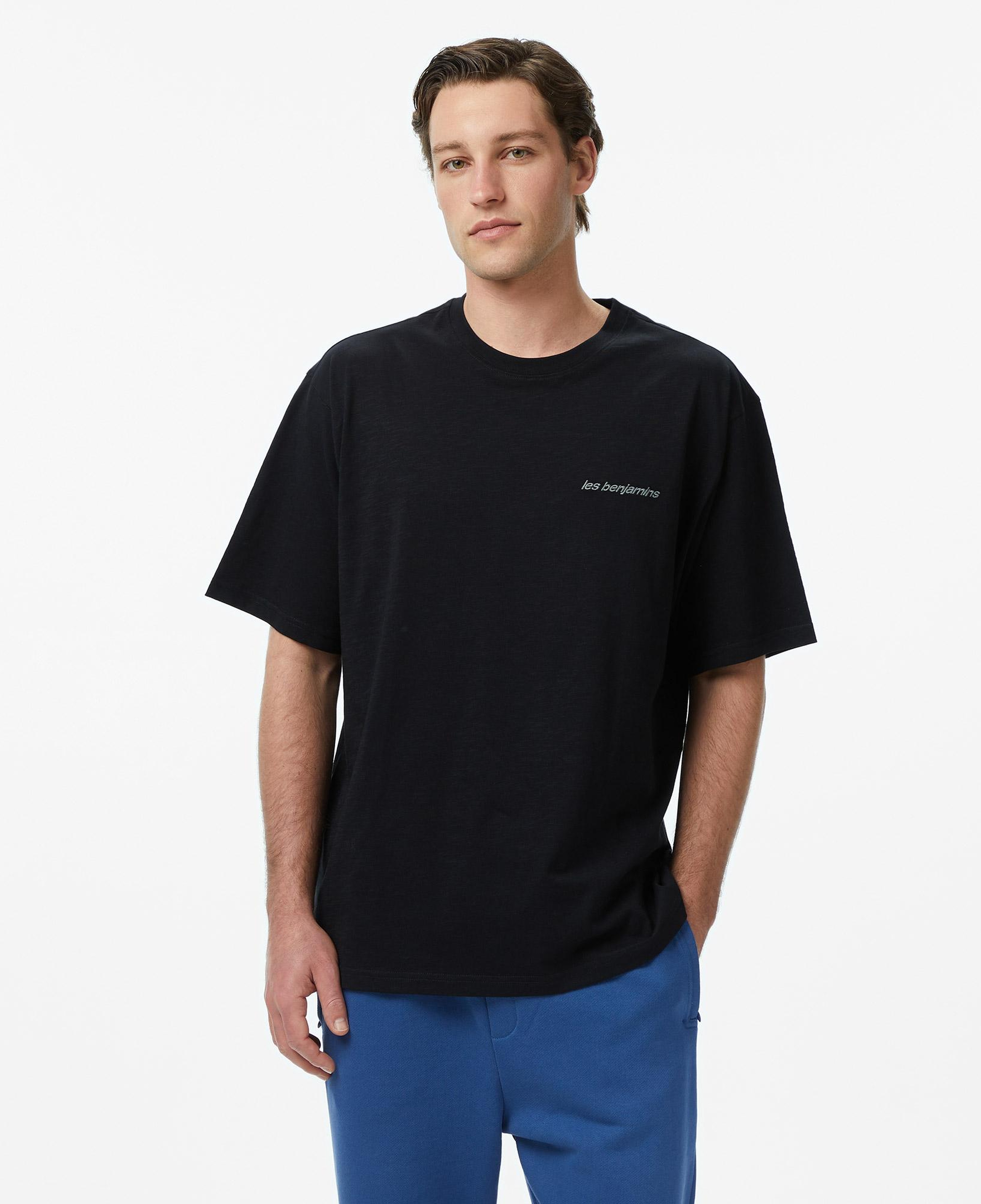 Les Benjamins Essentials 312 Erkek Siyah T-Shirt