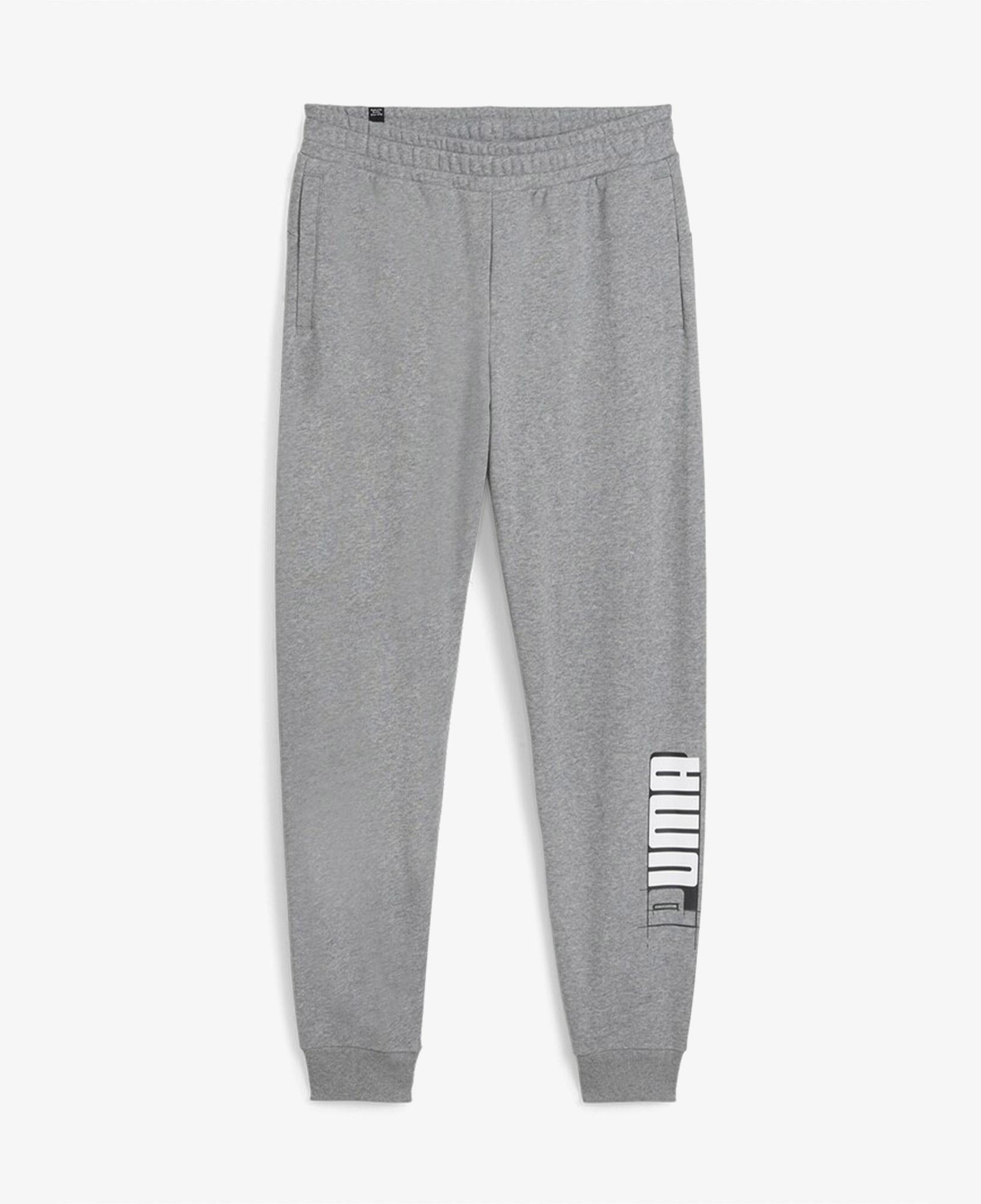 Puma Essentials Logo Erkek Gri Eşofman Altı