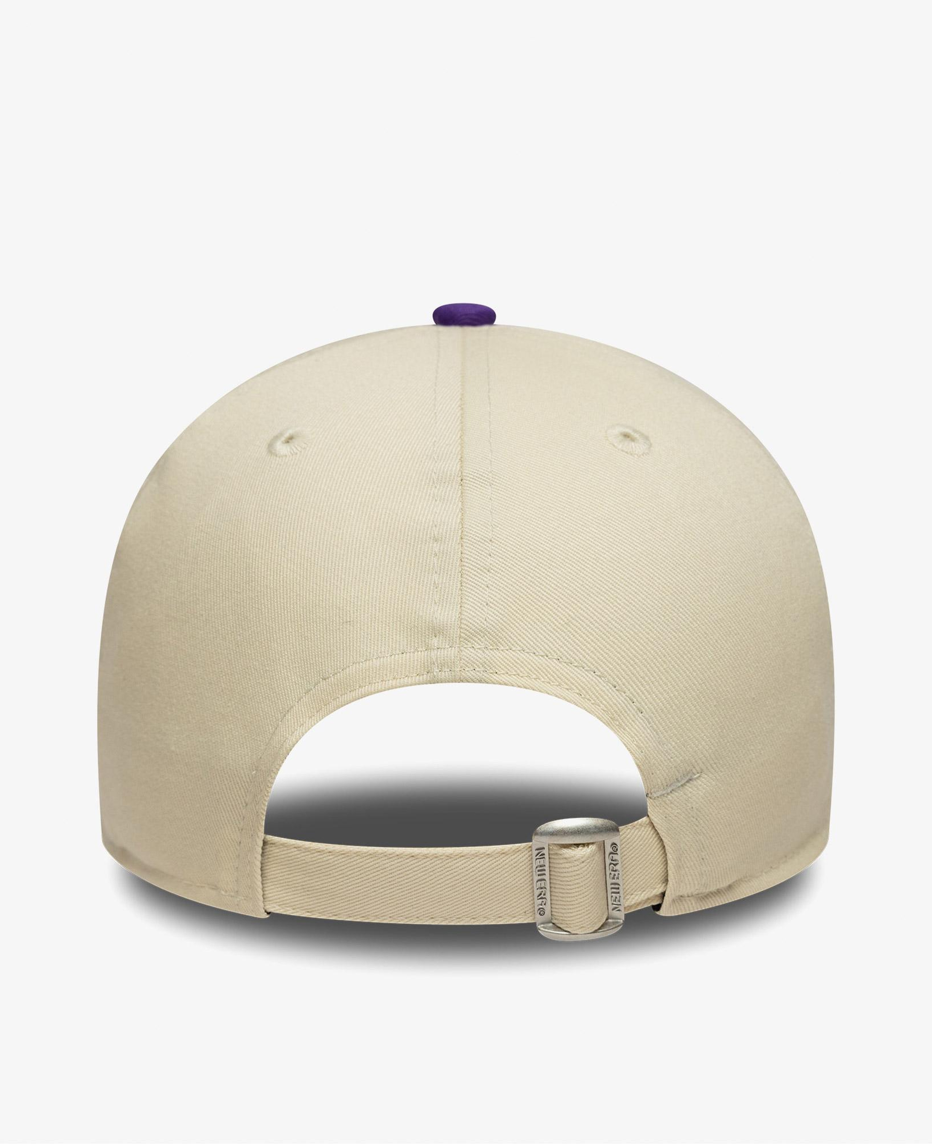 New Era Nba Colourblock 9Forty Los Angeles Lakers Unisex Bej Şapka