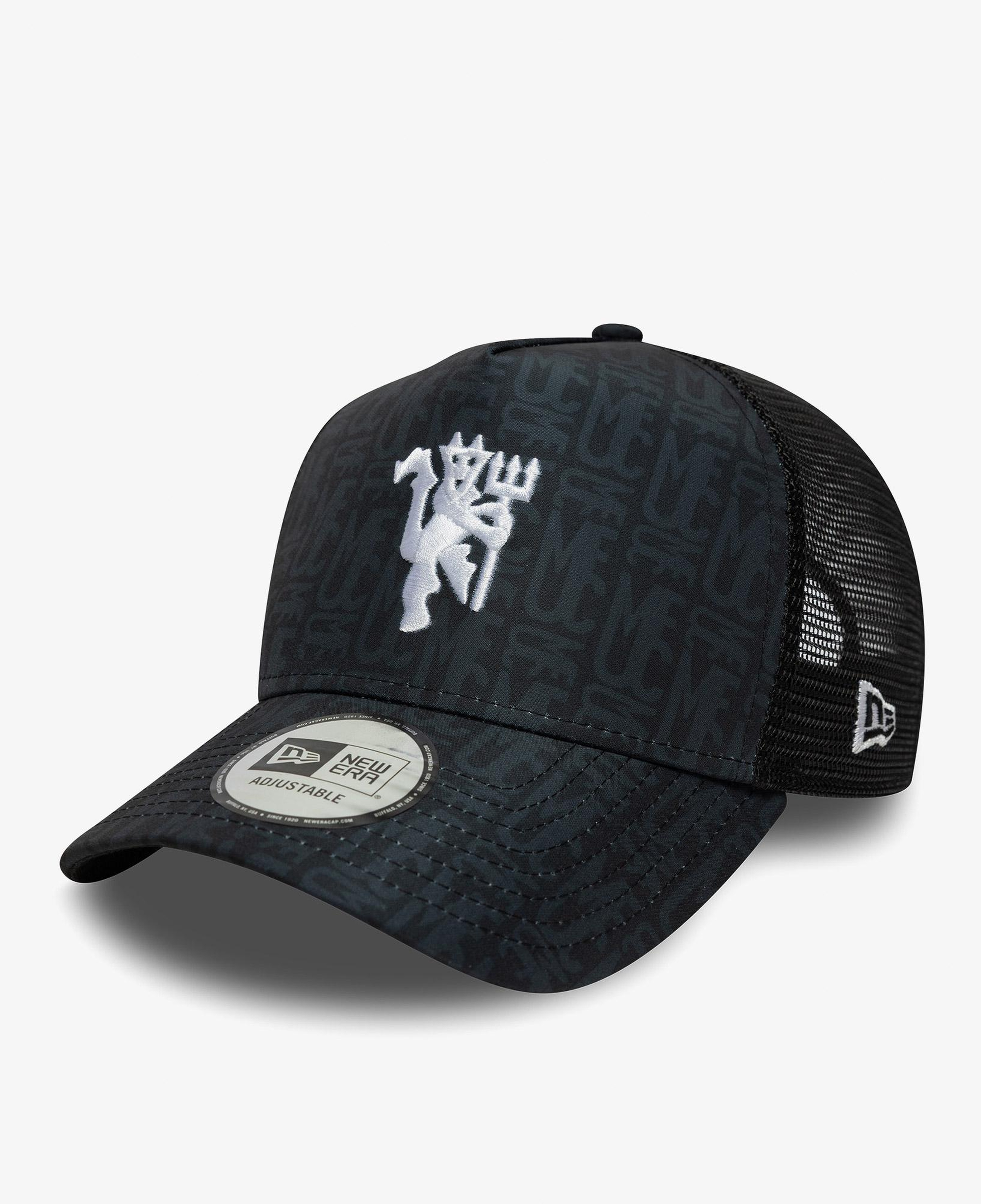 New Era Aop Trucker Manchester United Unisex Siyah Şapka