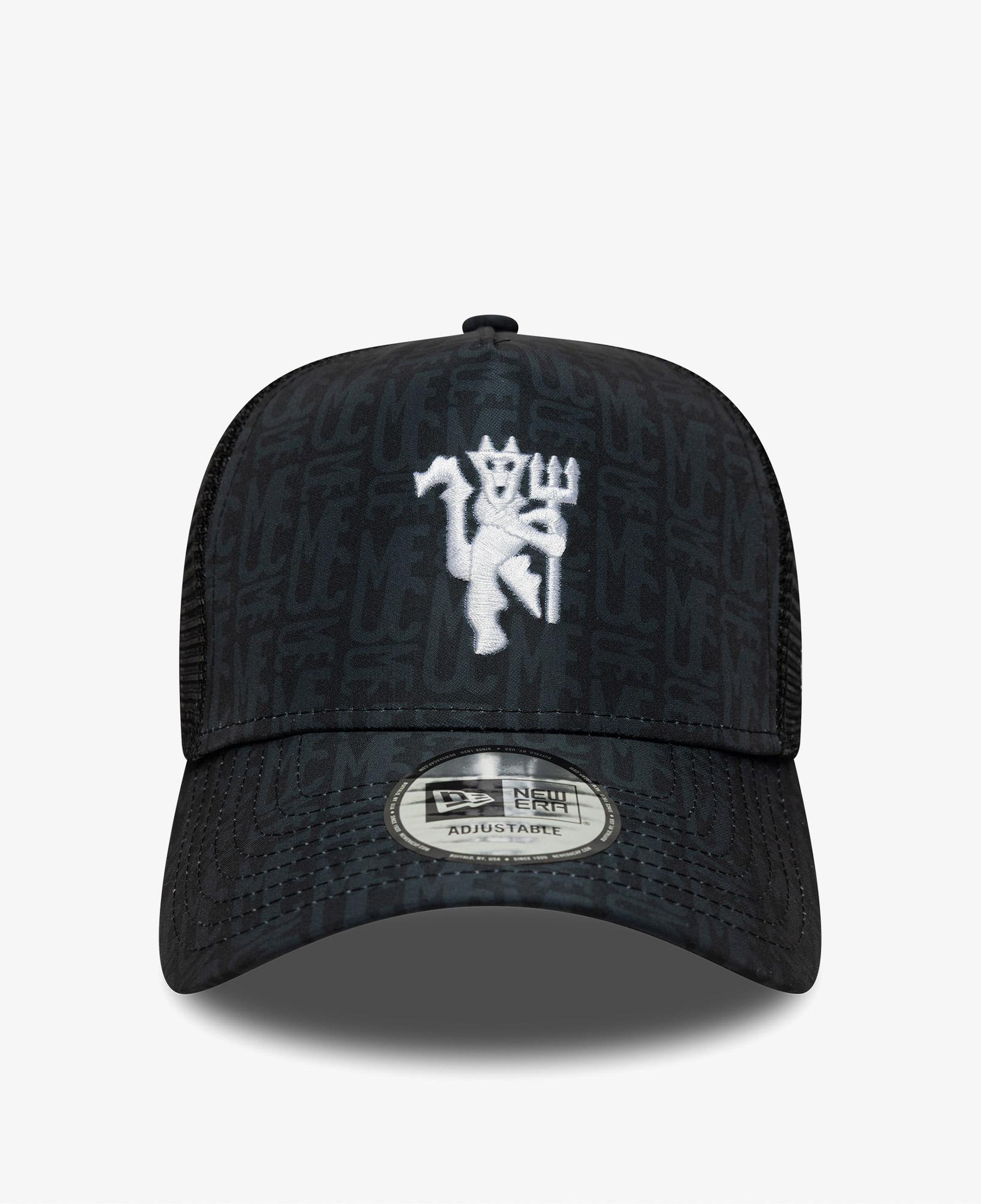 New Era Aop Trucker Manchester United Unisex Siyah Şapka