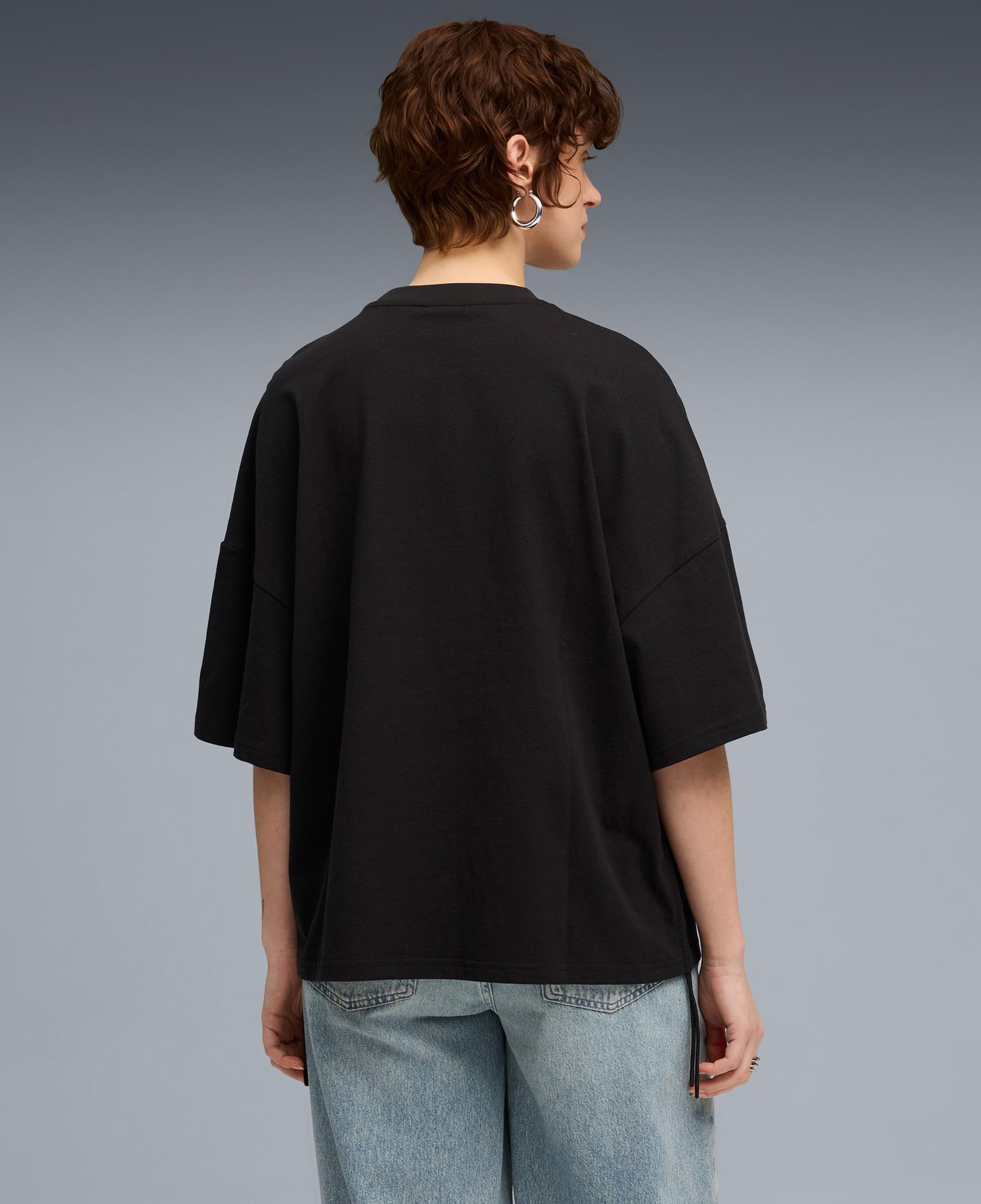 Puma Dare To Oversized Ruched Kadın Siyah T-Shirt