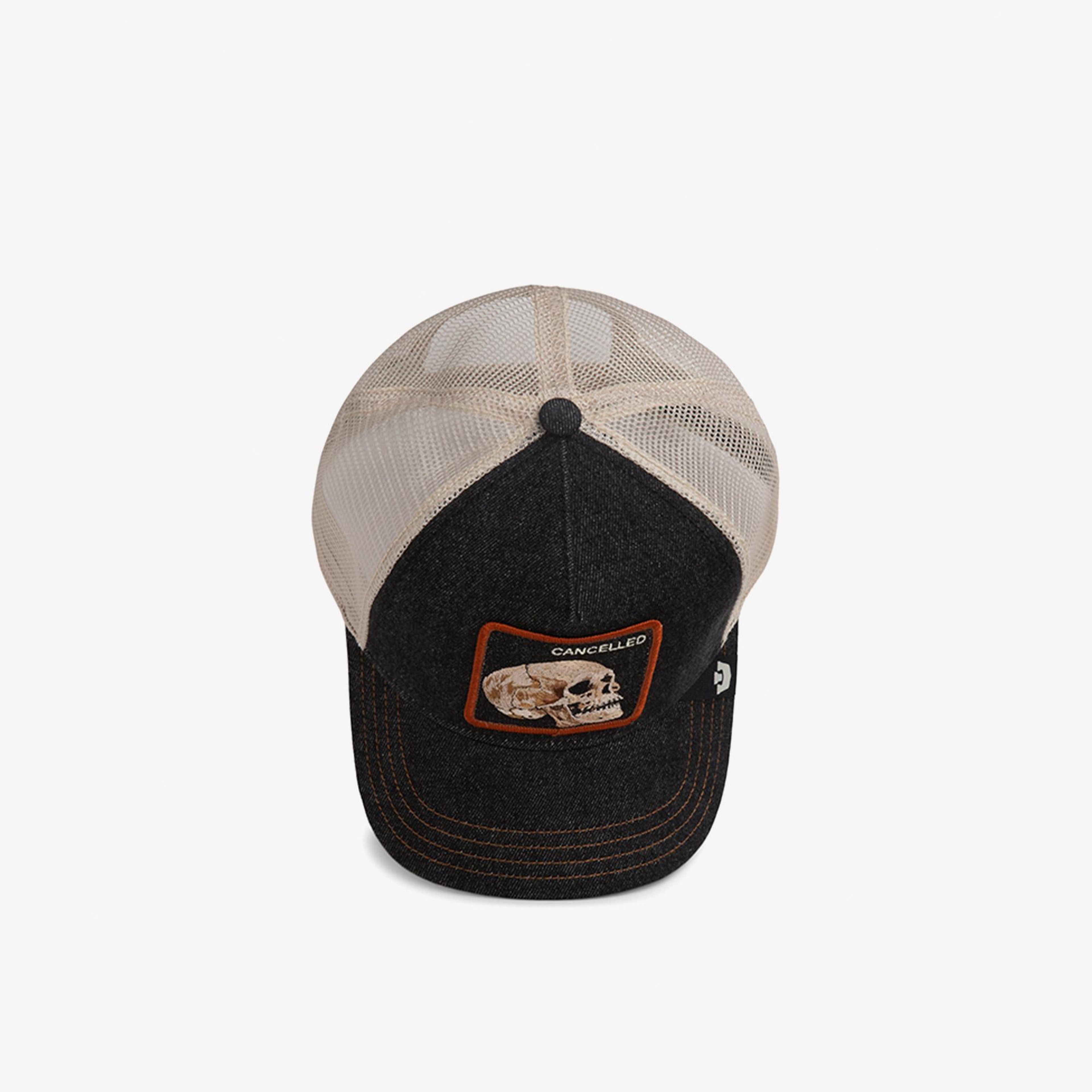 Goorin Bros Denim Skull Unisex Lacivert Şapka