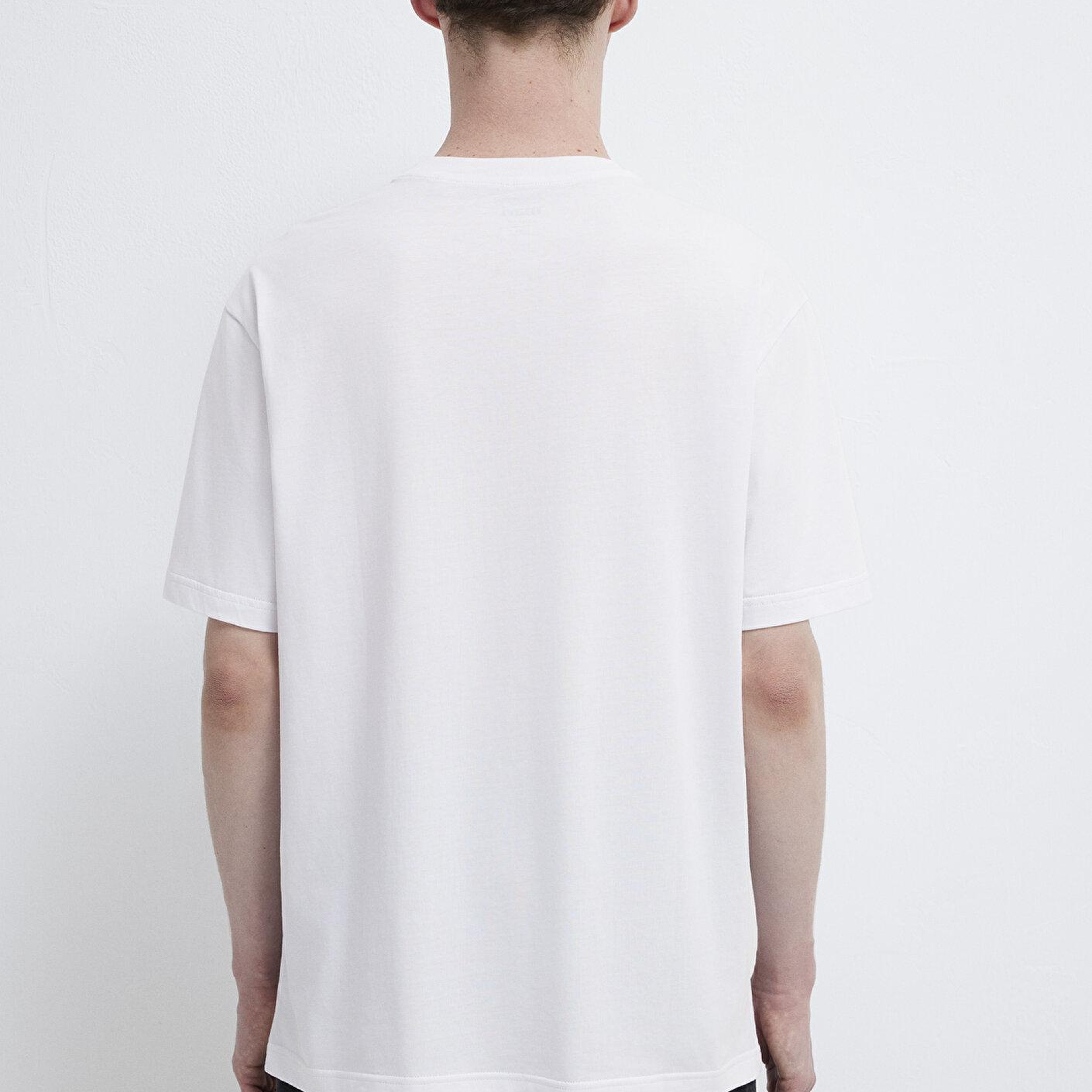Mavi 2li Erkek Basic Tişört Loose Fit / Bol Rahat Kesim 0612317-900