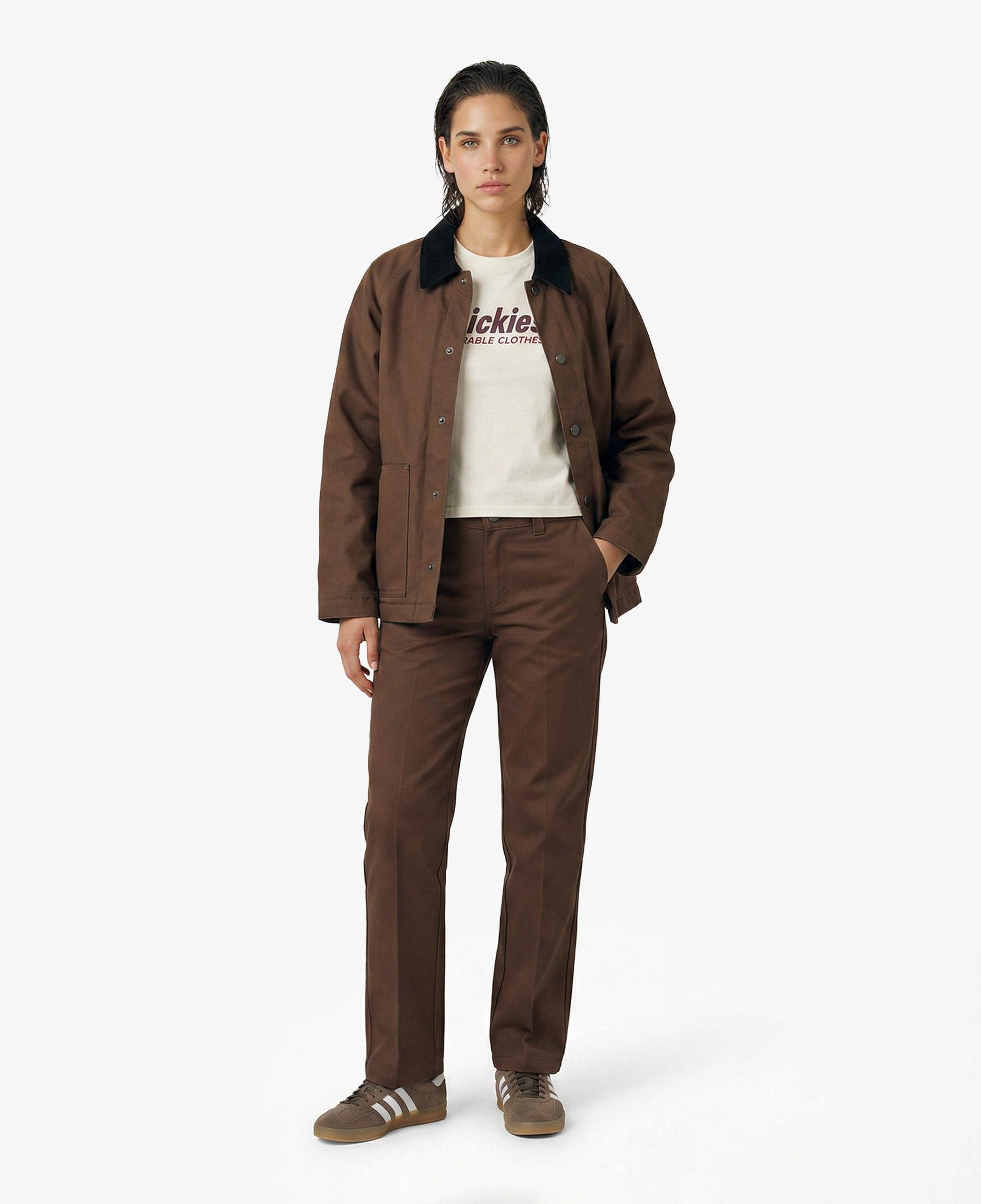 Dickies Union Loose Straight Kadın Kahverengi Pantolon