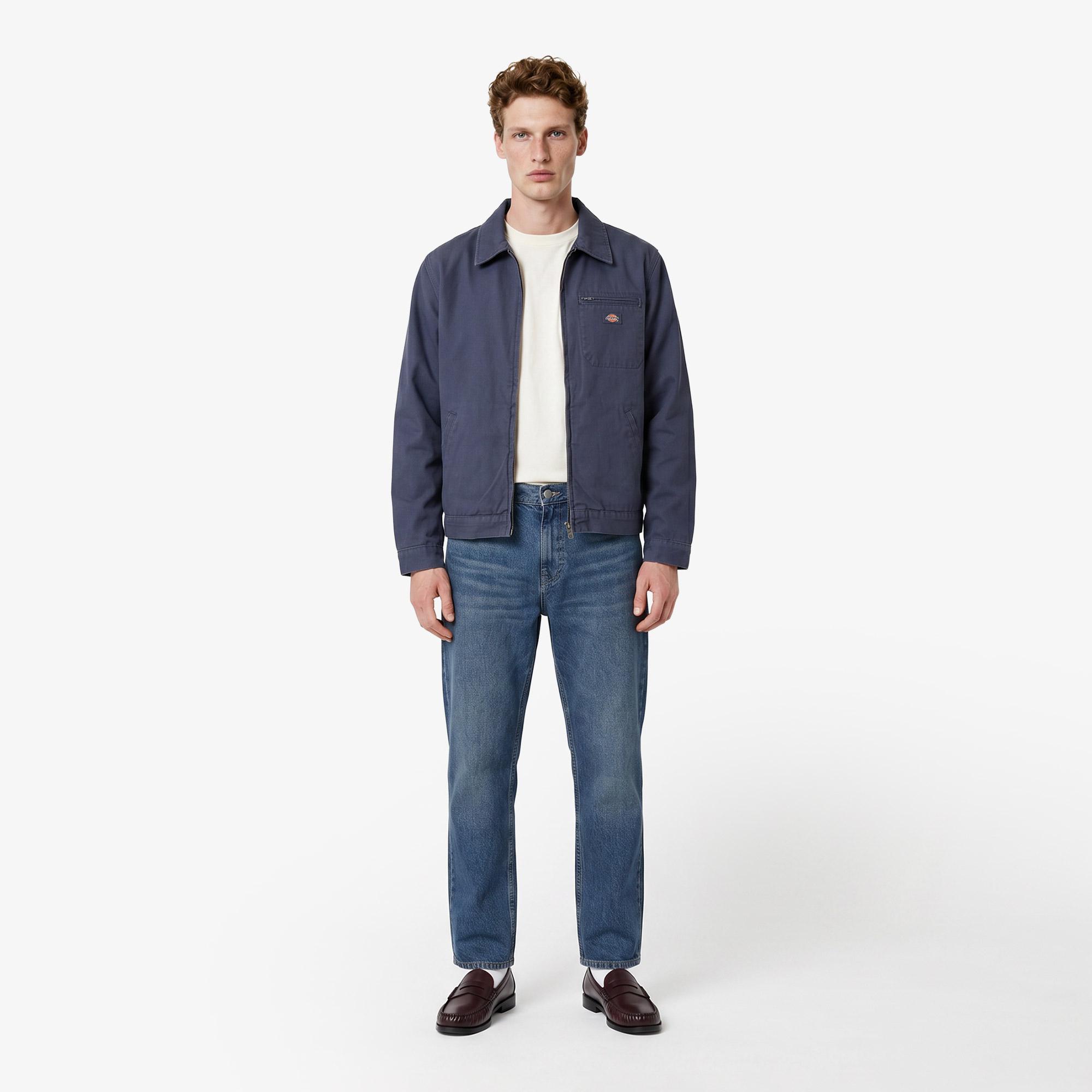 Dickies Unlined Canvas Painter Erkek Mavi Ceket