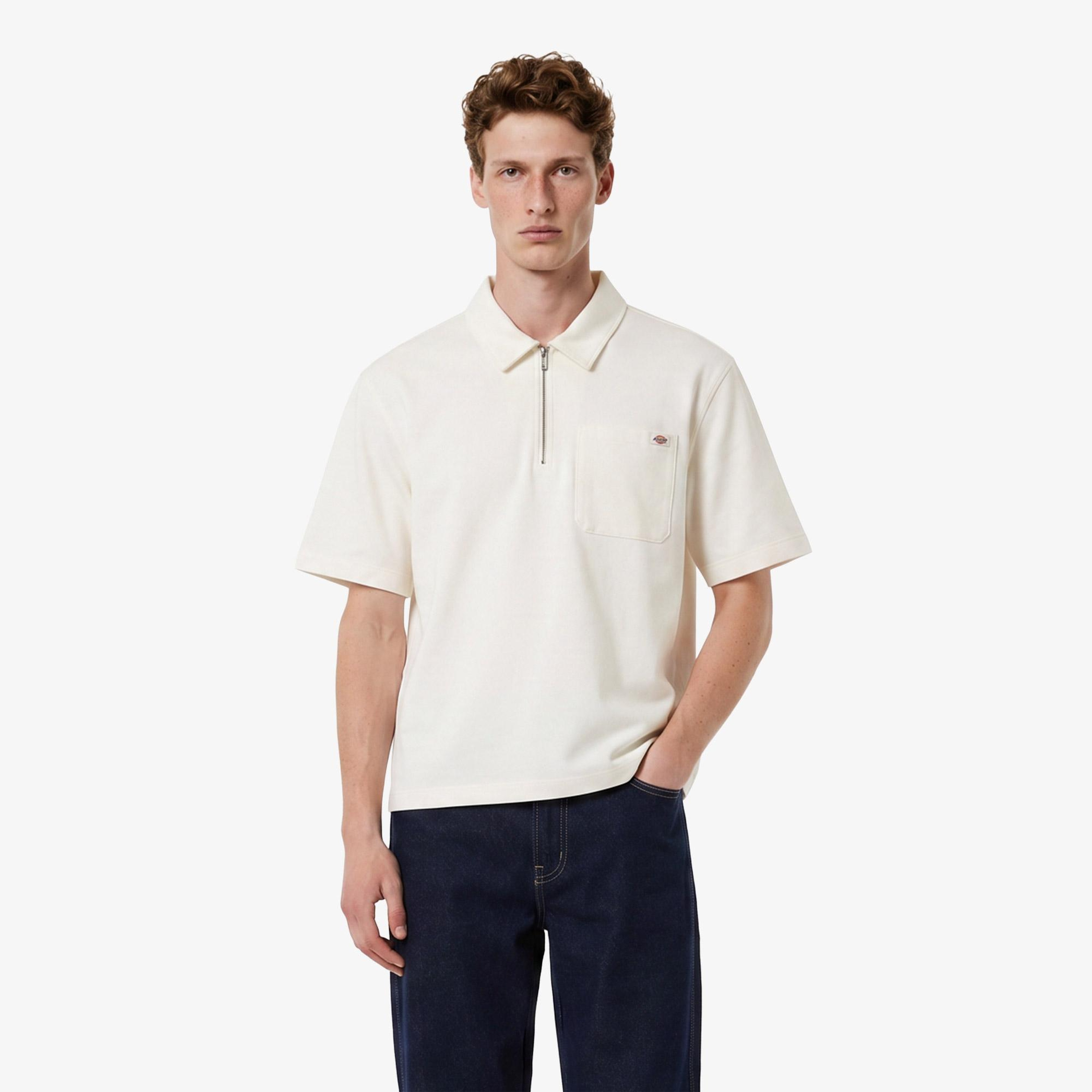 Dickies Cadiz Çeyrek Fermuarlı Erkek Bej Gömlek