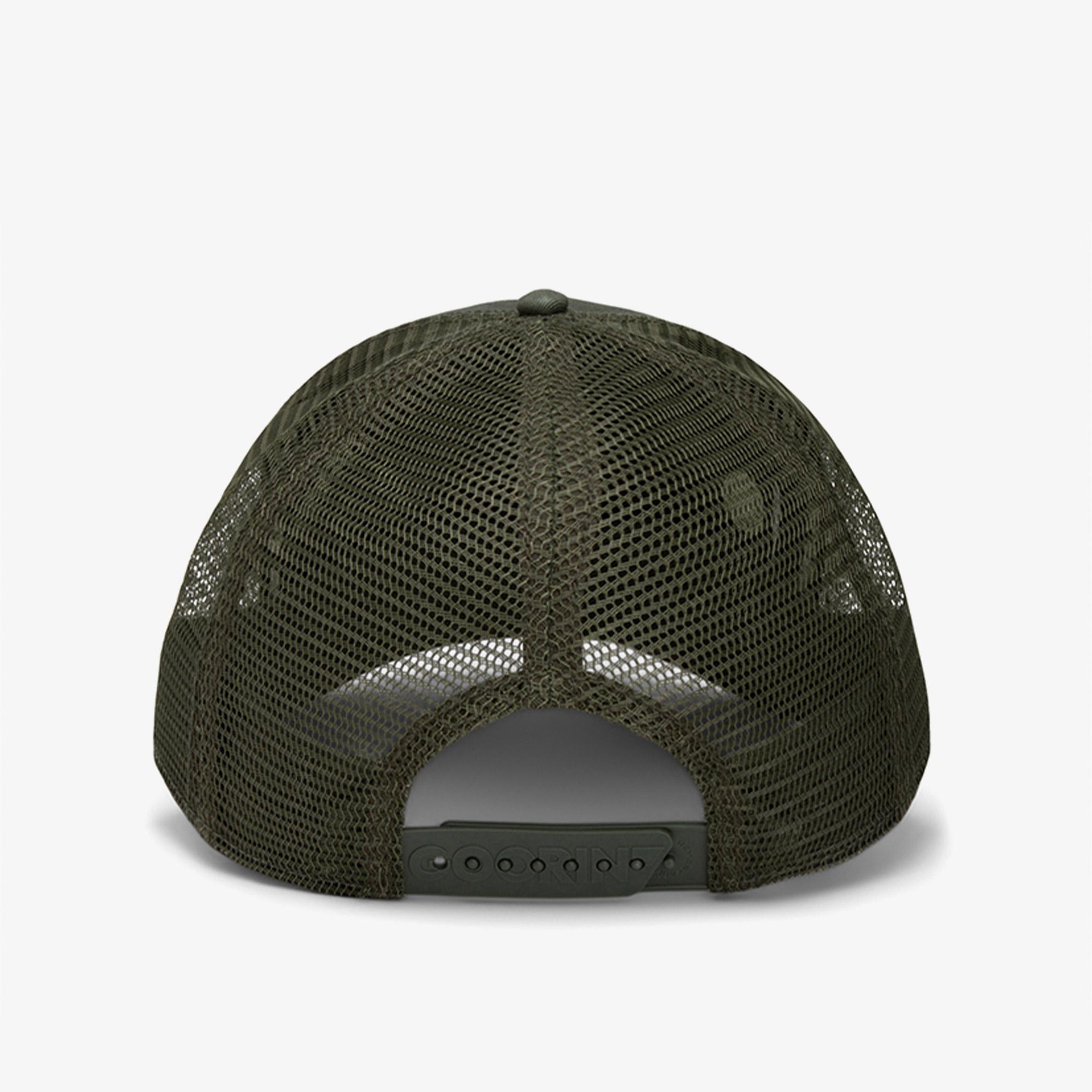 Goorin Bros Panther Trucker Mini Çocuk Haki Şapka