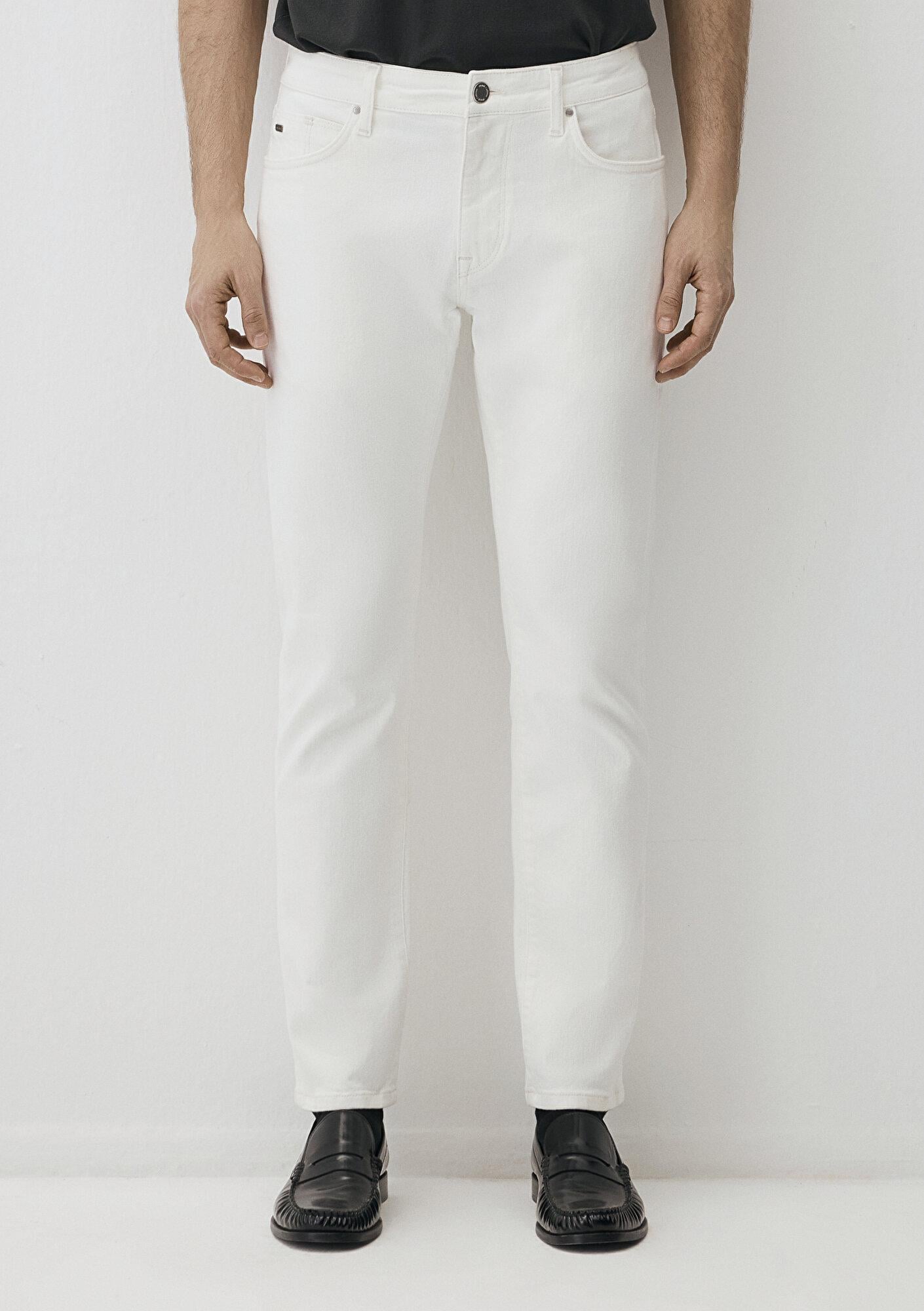 Mavi Marcus Edition Beyaz Jean Pantolon 0035190581