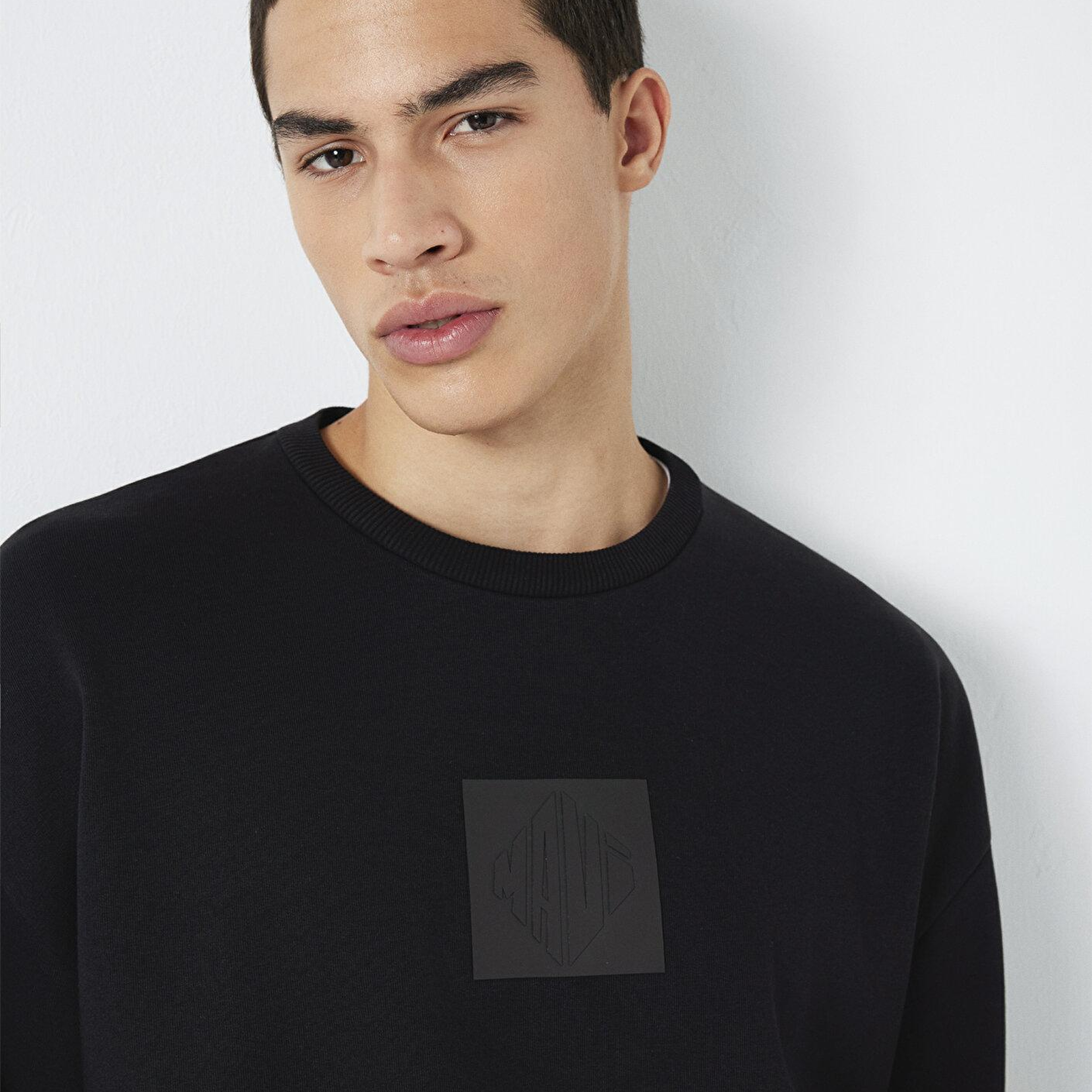 Mavi Mavi Baskılı Siyah Sweatshirt 0S10530-900