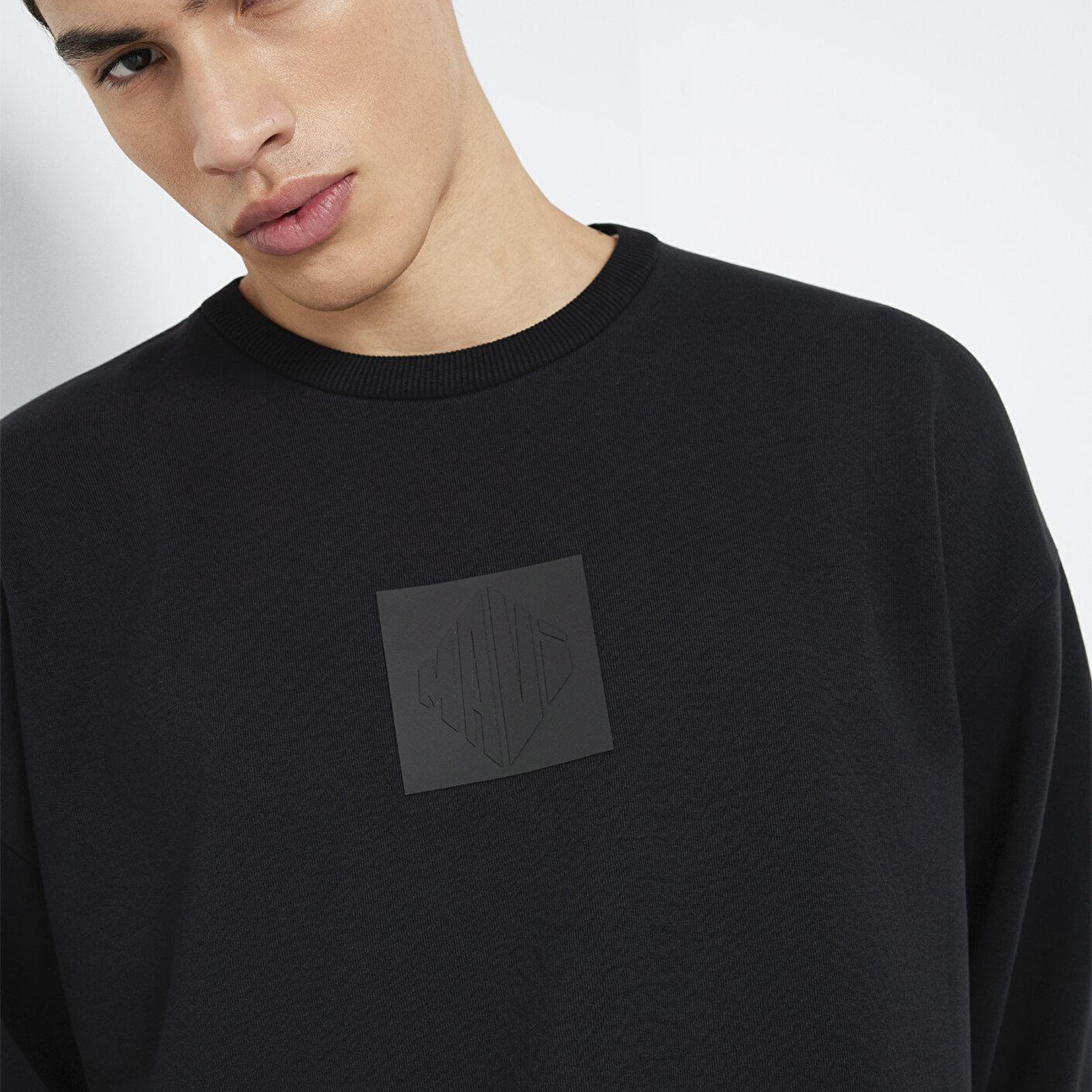 Mavi Mavi Baskılı Siyah Sweatshirt 0S10530-900