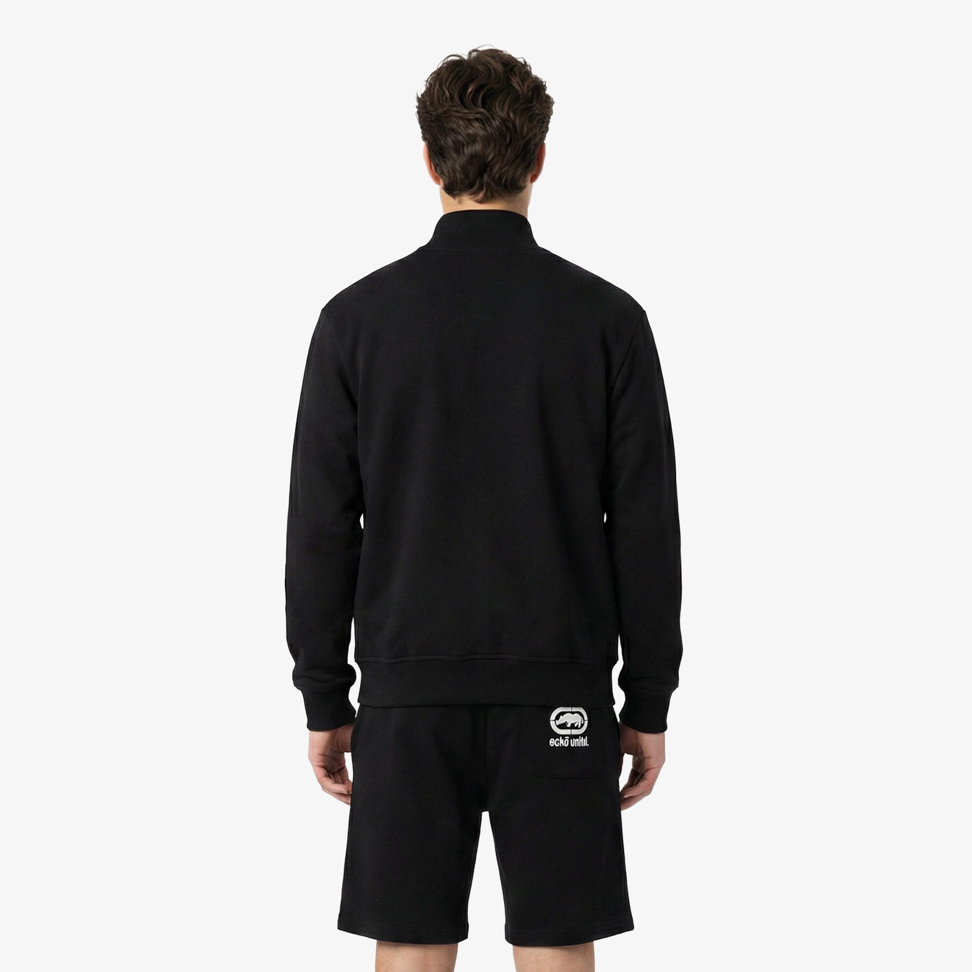Ecko Myndus Erkek Siyah Sweatshirt