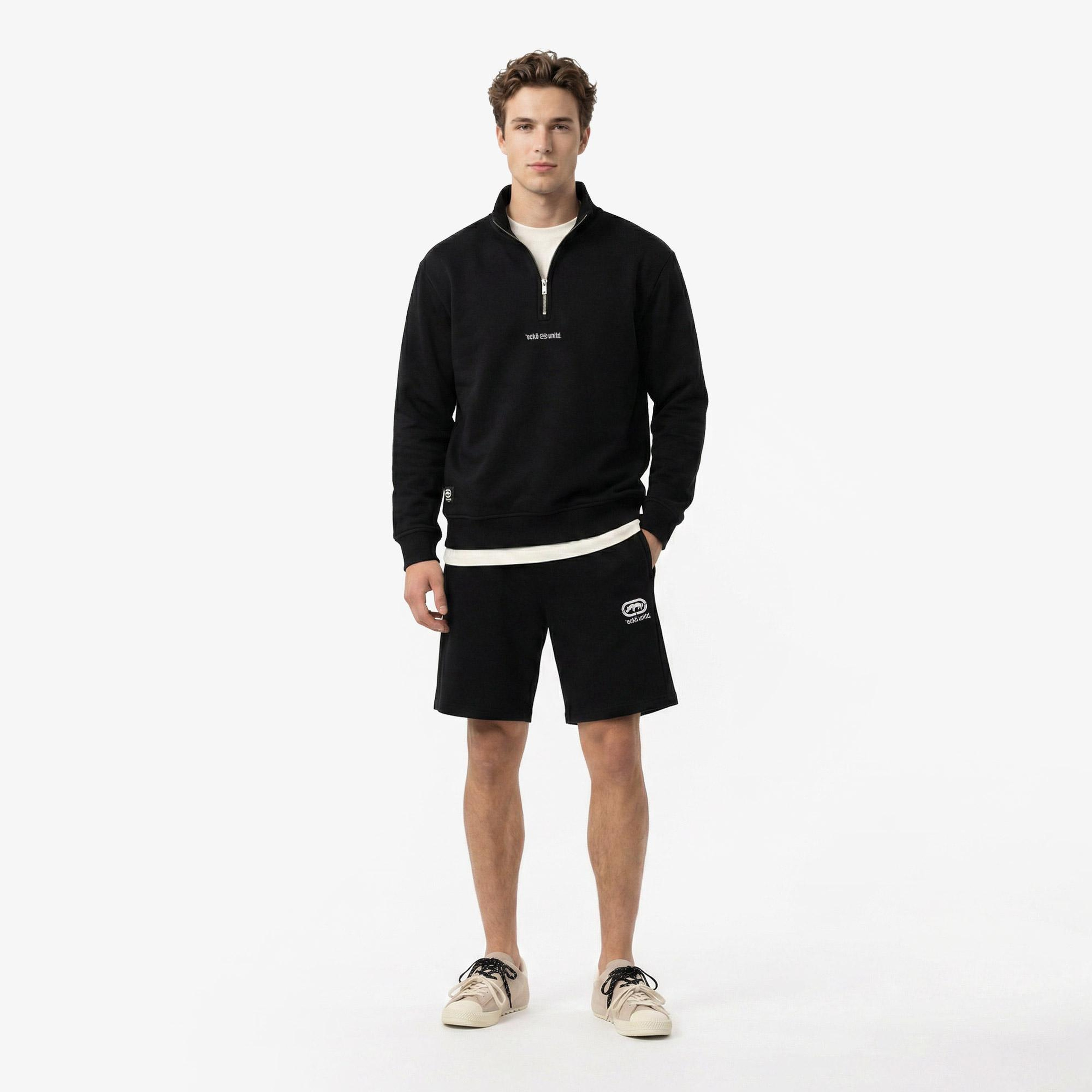Ecko Myndus Erkek Siyah Sweatshirt