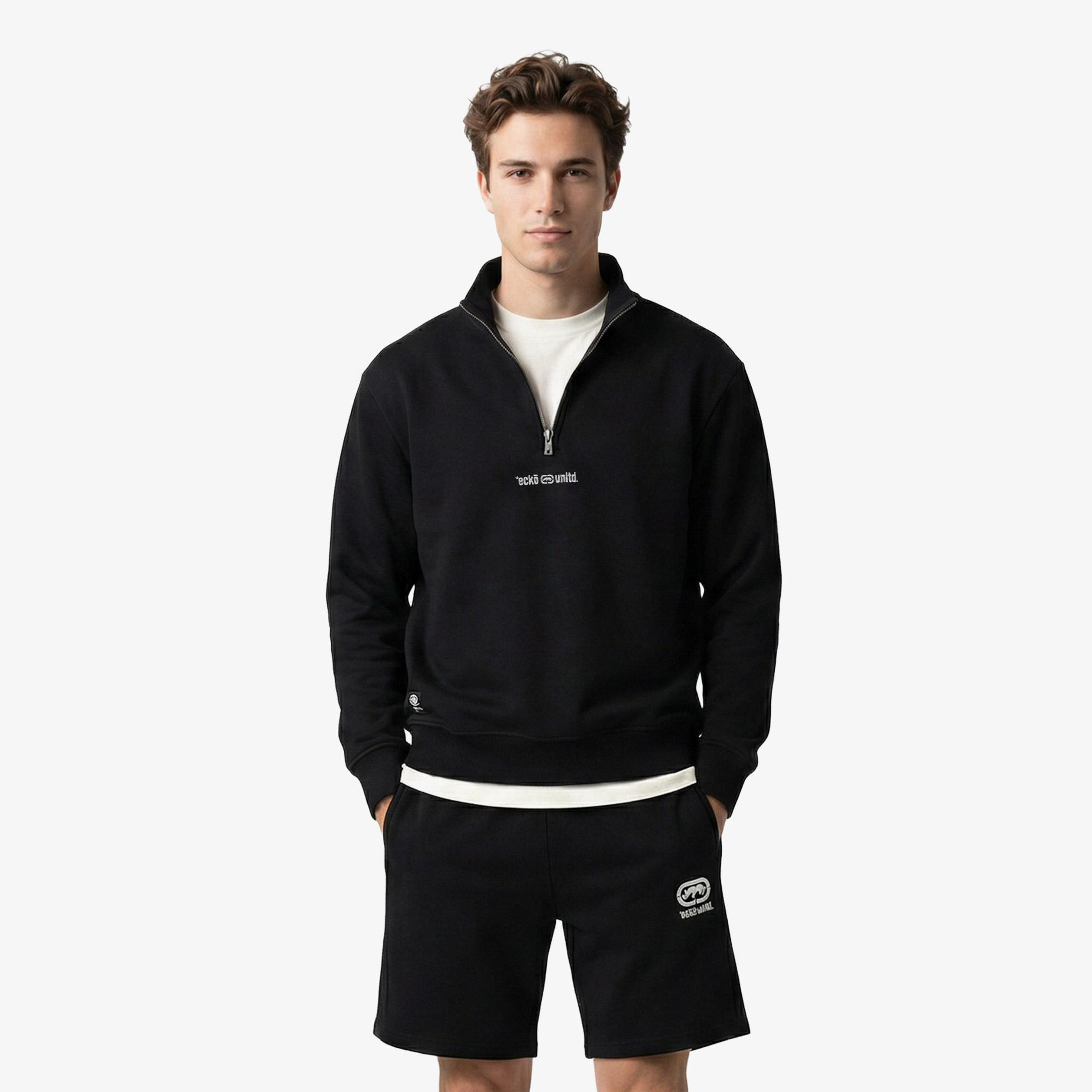 Ecko Myndus Erkek Siyah Sweatshirt