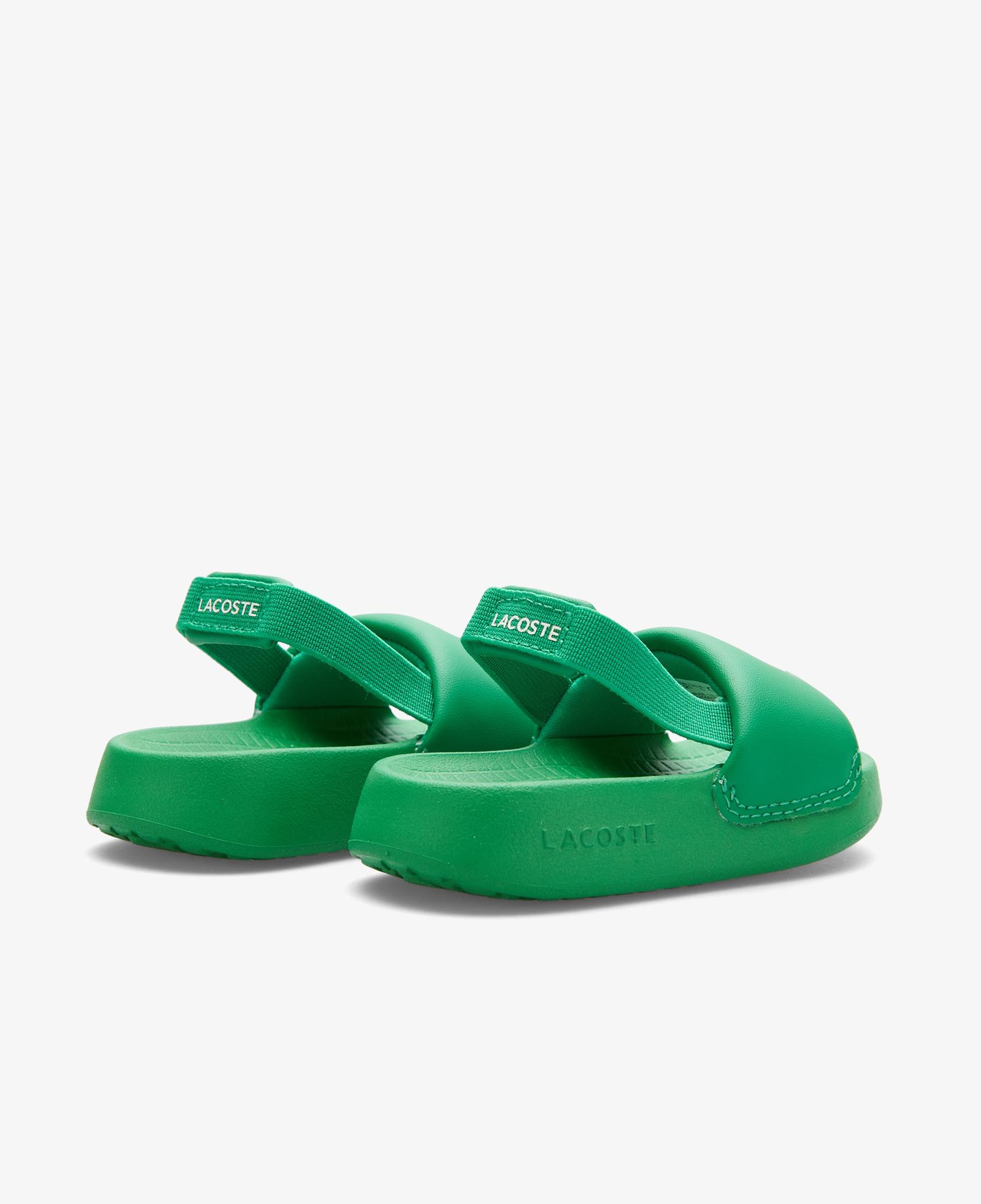 Lacoste Serve Slide 1.0 Çocuk Yeşil Sandalet