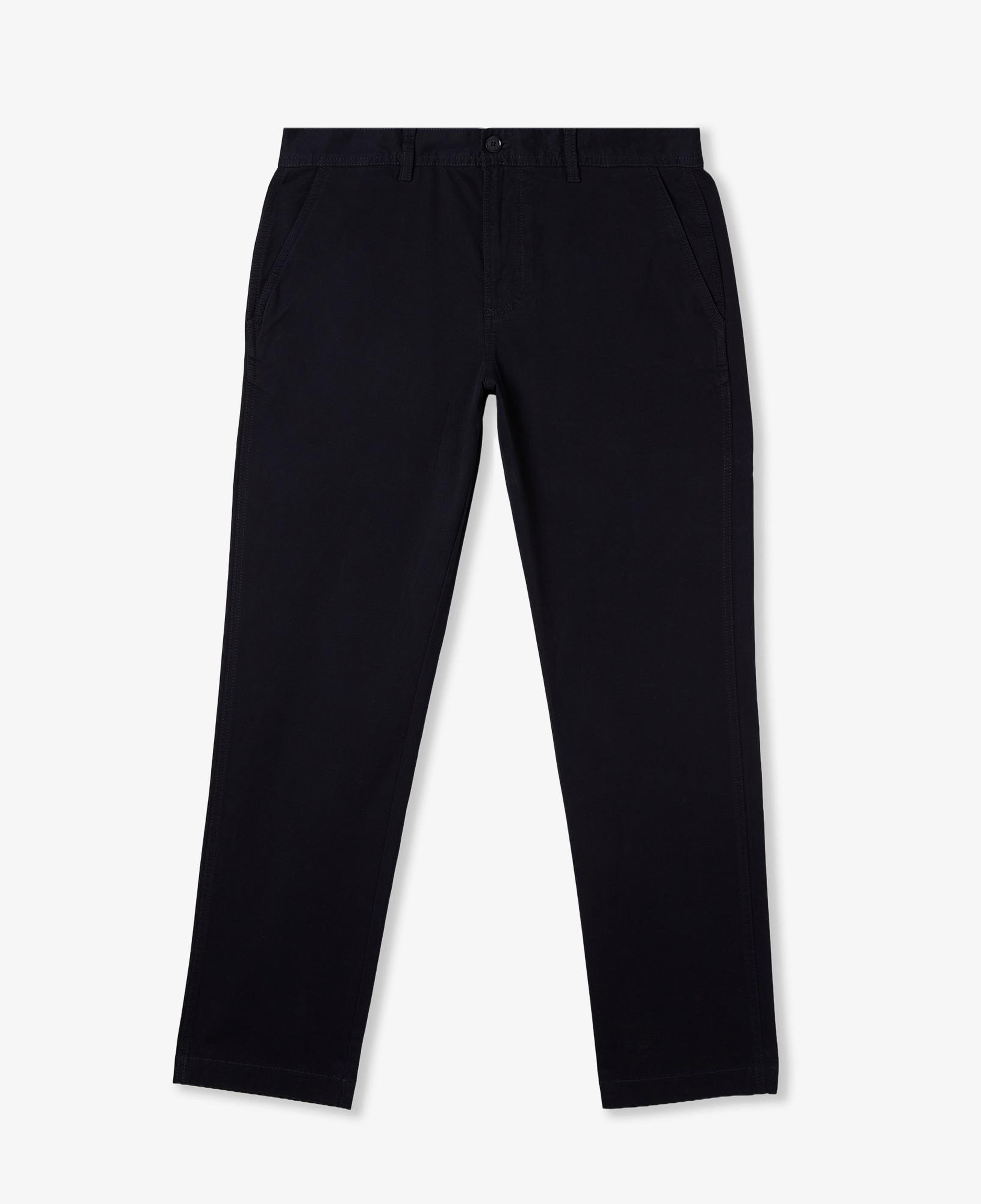 Erkek Regular Fit Chino Koyu Mavi Pantolon