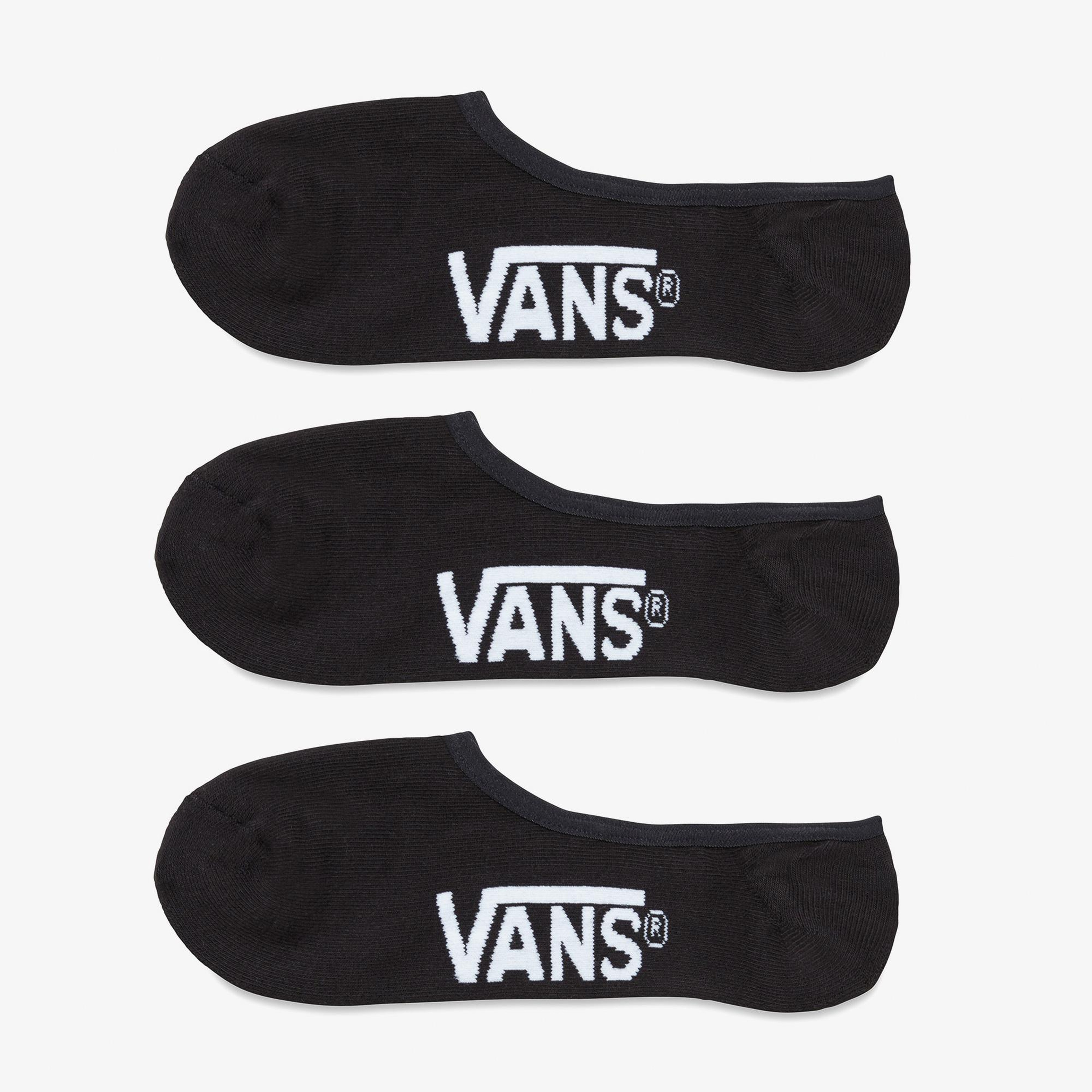 Vans Classic Super No Show Erkek Siyah Çorap