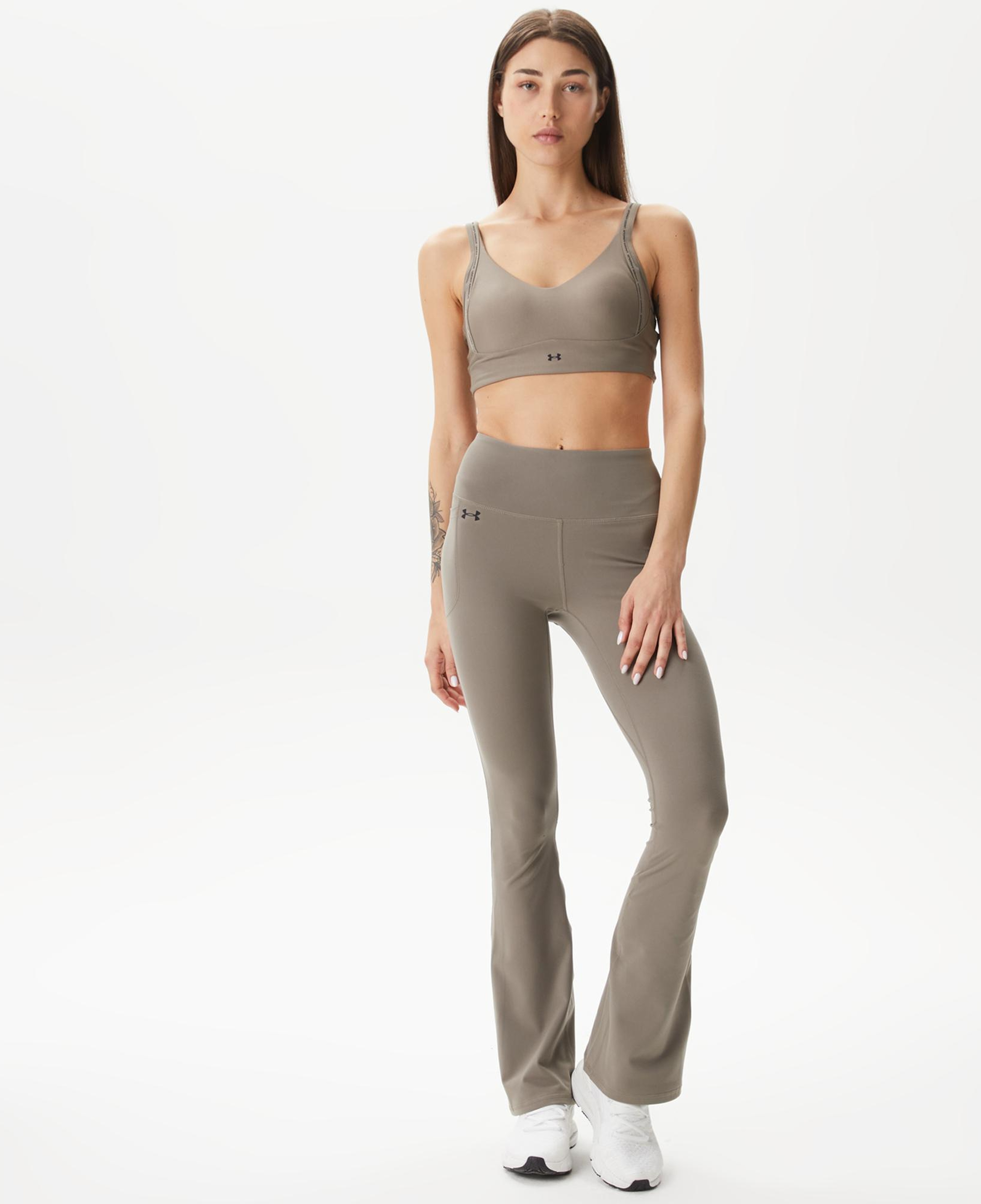 Under Armour Infinity Low 2.0Strap Kadın Kahverengi Bra
