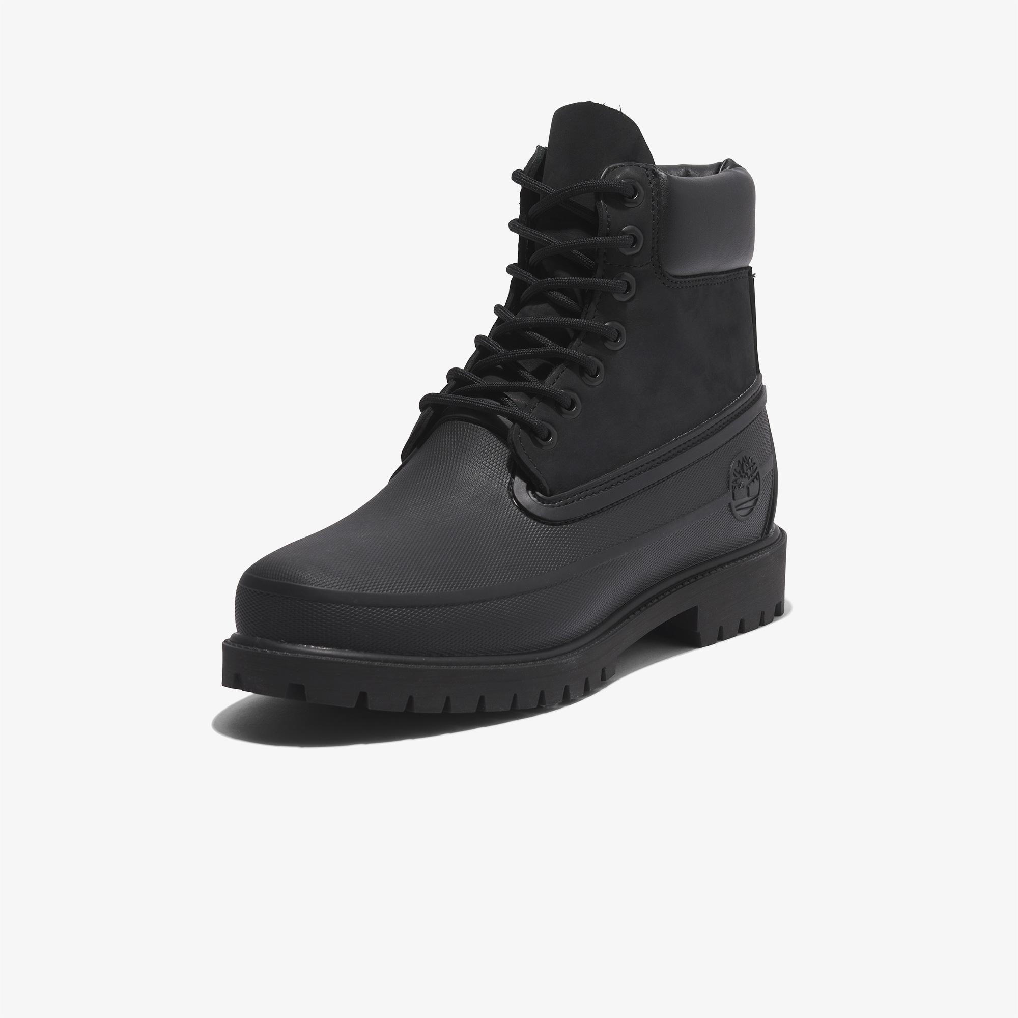 Timberland 6 Inch Lace Up Waterproof Siyah Erkek Bot