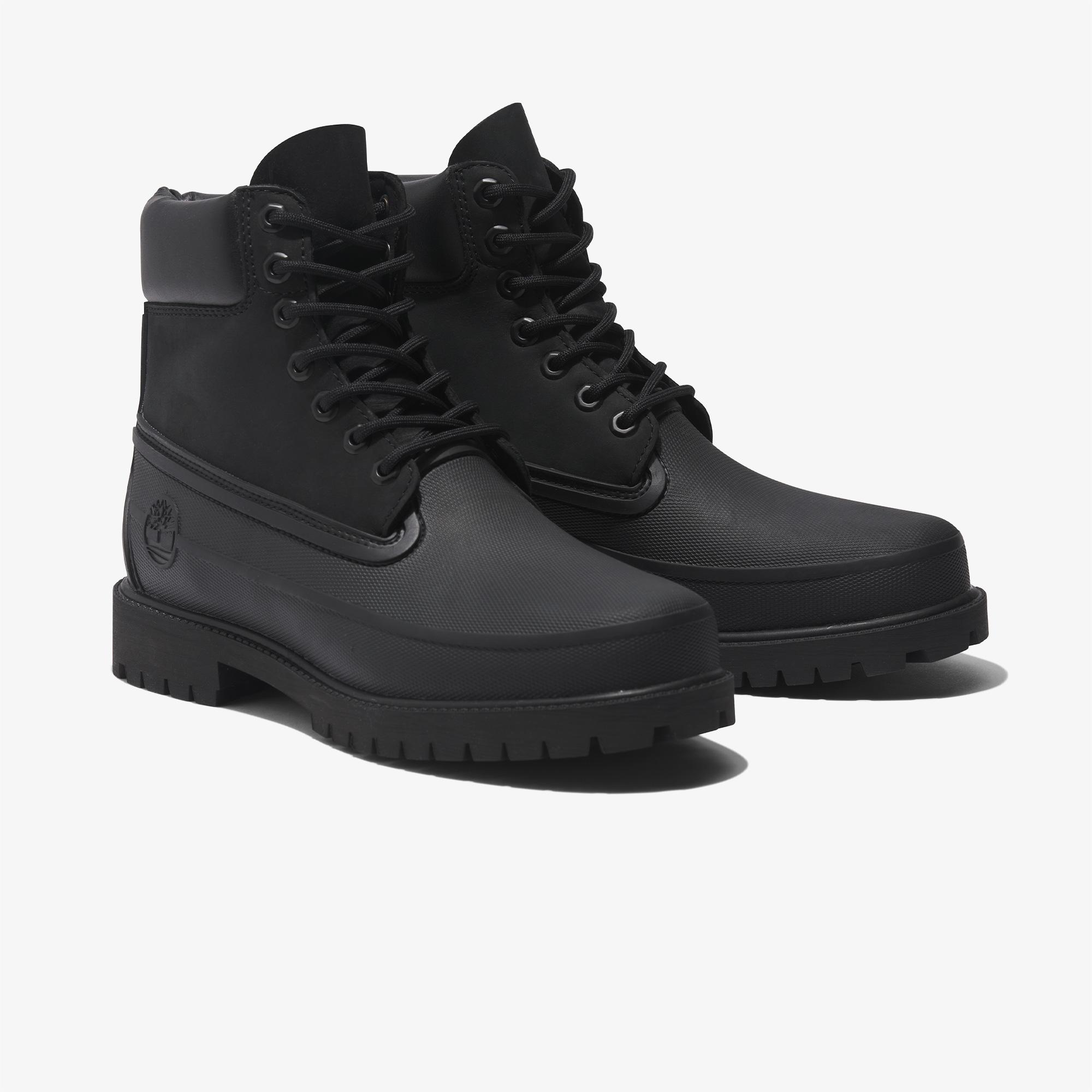 Timberland 6 Inch Lace Up Waterproof Siyah Erkek Bot